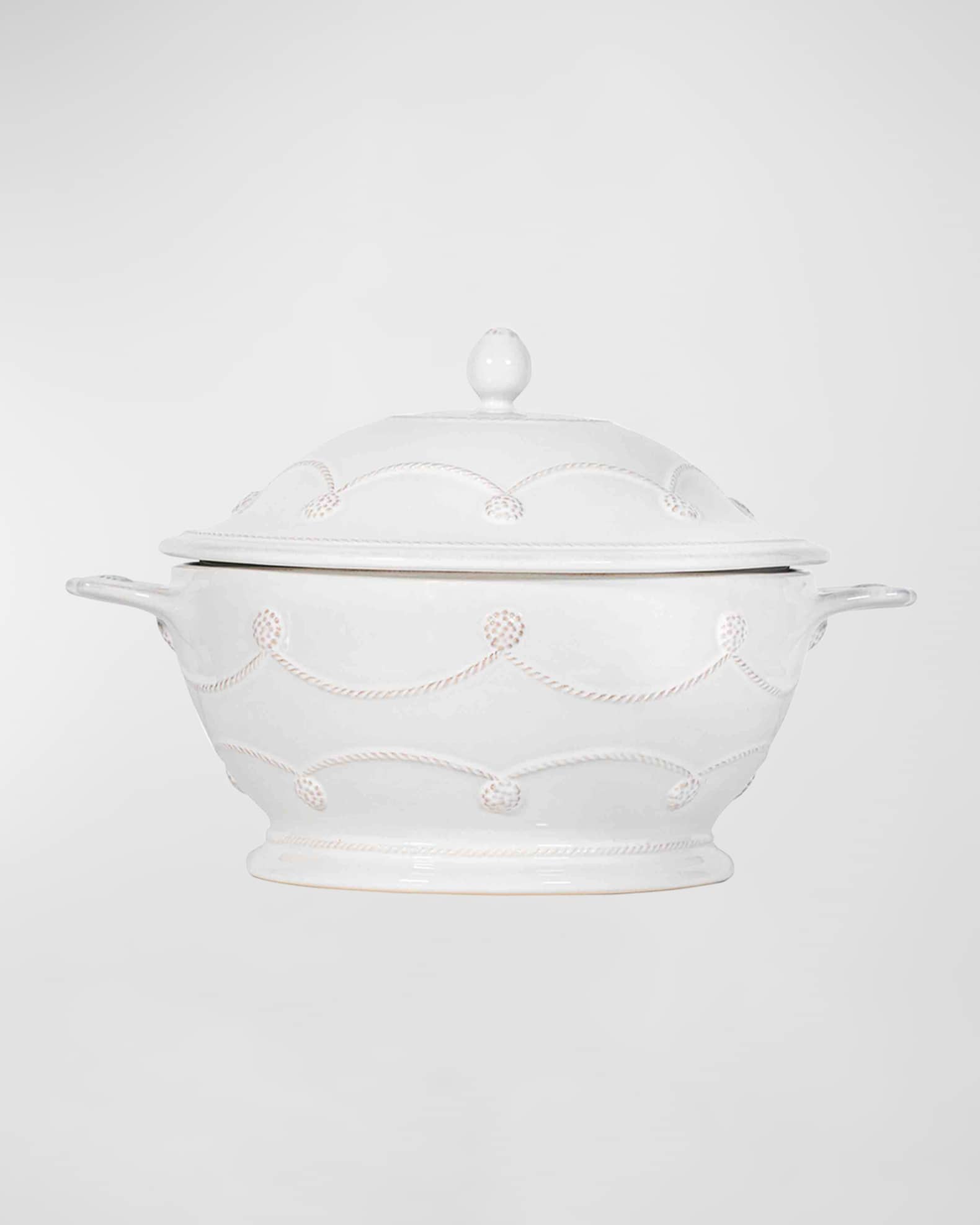 Juliska Berry & Thread Whitewash Lidded Casserole Neiman Marcus