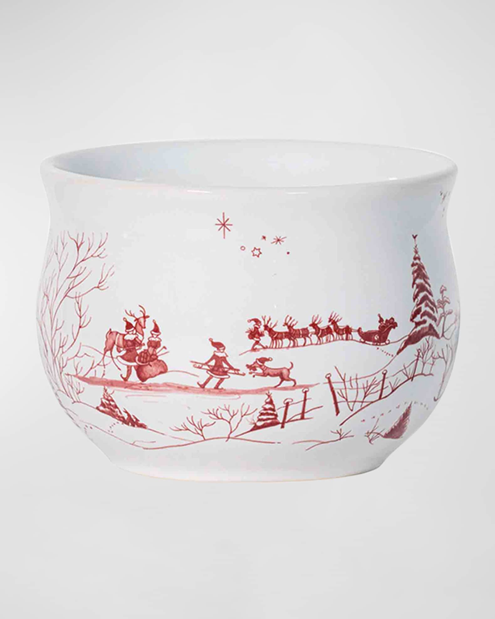 Country Estate Winter Frolic Ruby 13