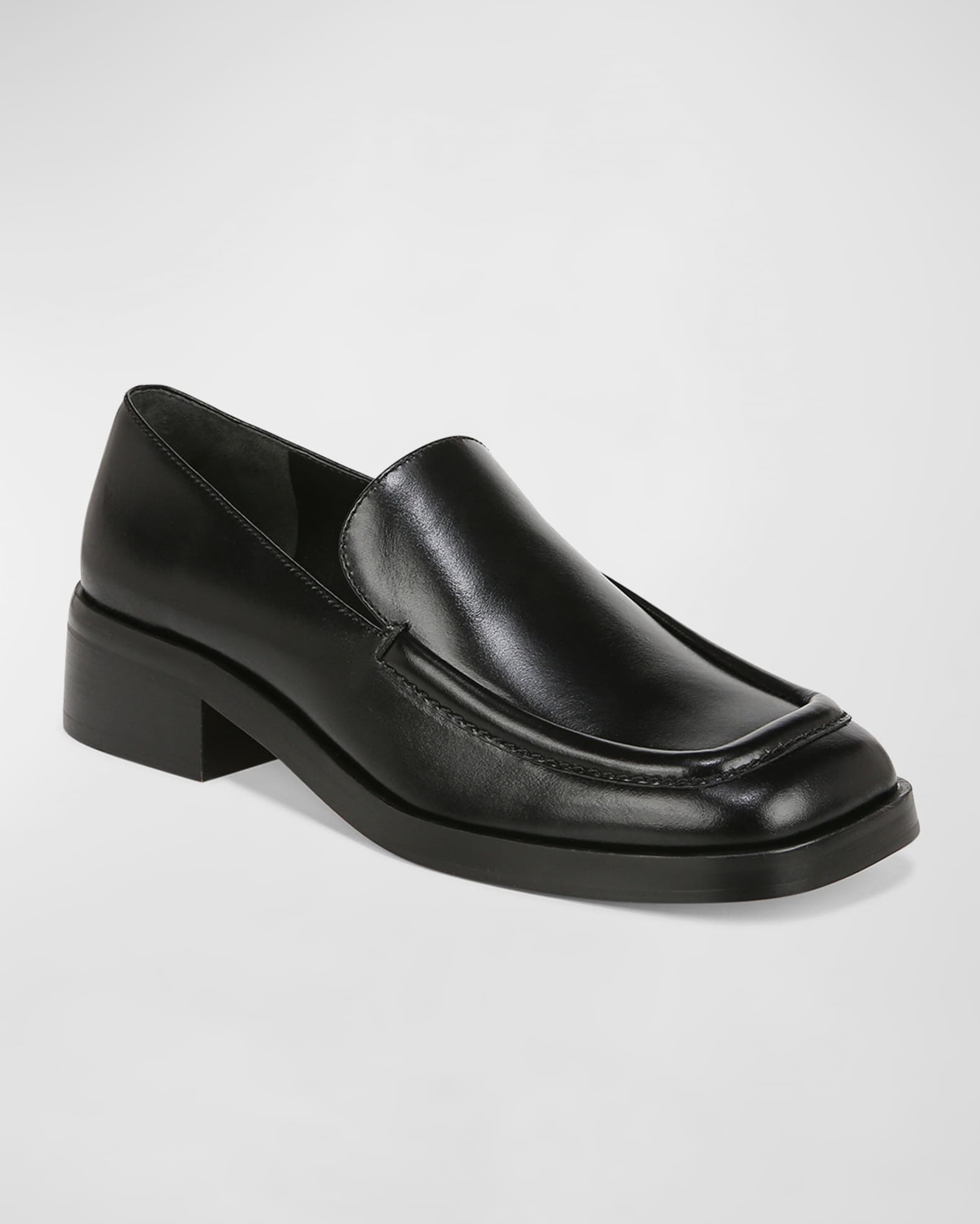 Vince Doris Calfskin SlipOn Loafers Neiman Marcus