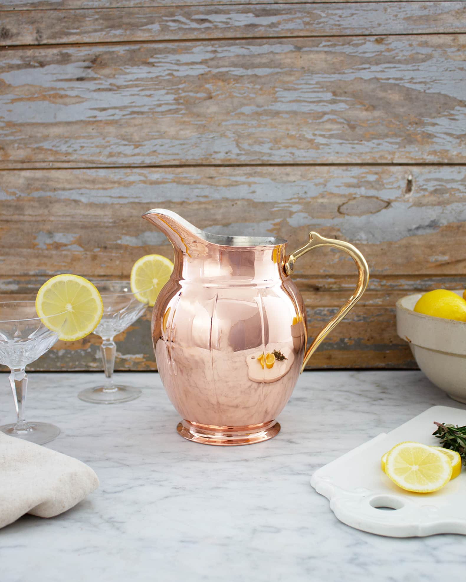 Vintage Inspired Copper Pitcher Collection | Neiman Marcus