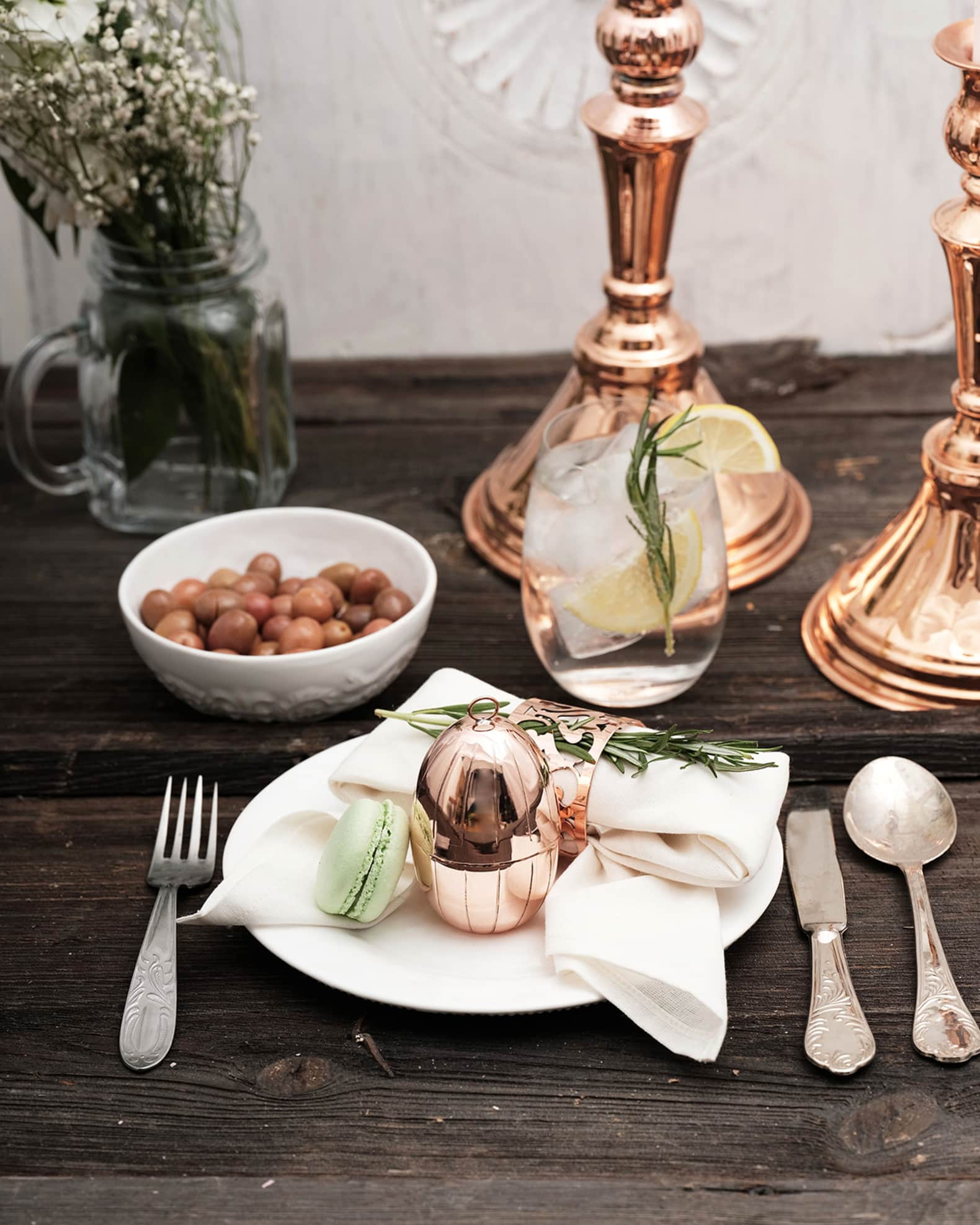 Vintage Inspired Fluted Eggs, Set of 4 1