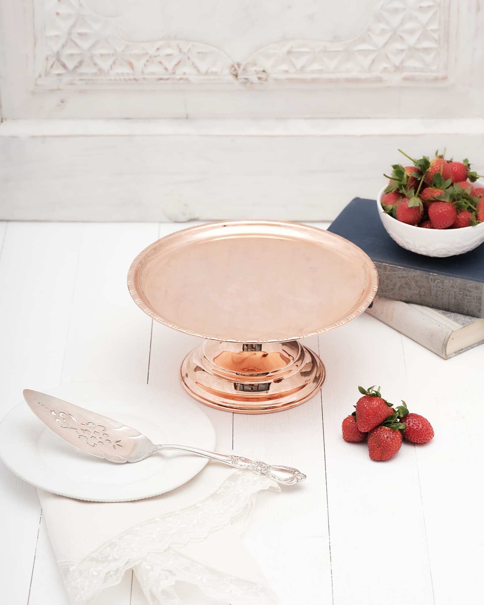  Vintage Inspired Copper Cakestand 1