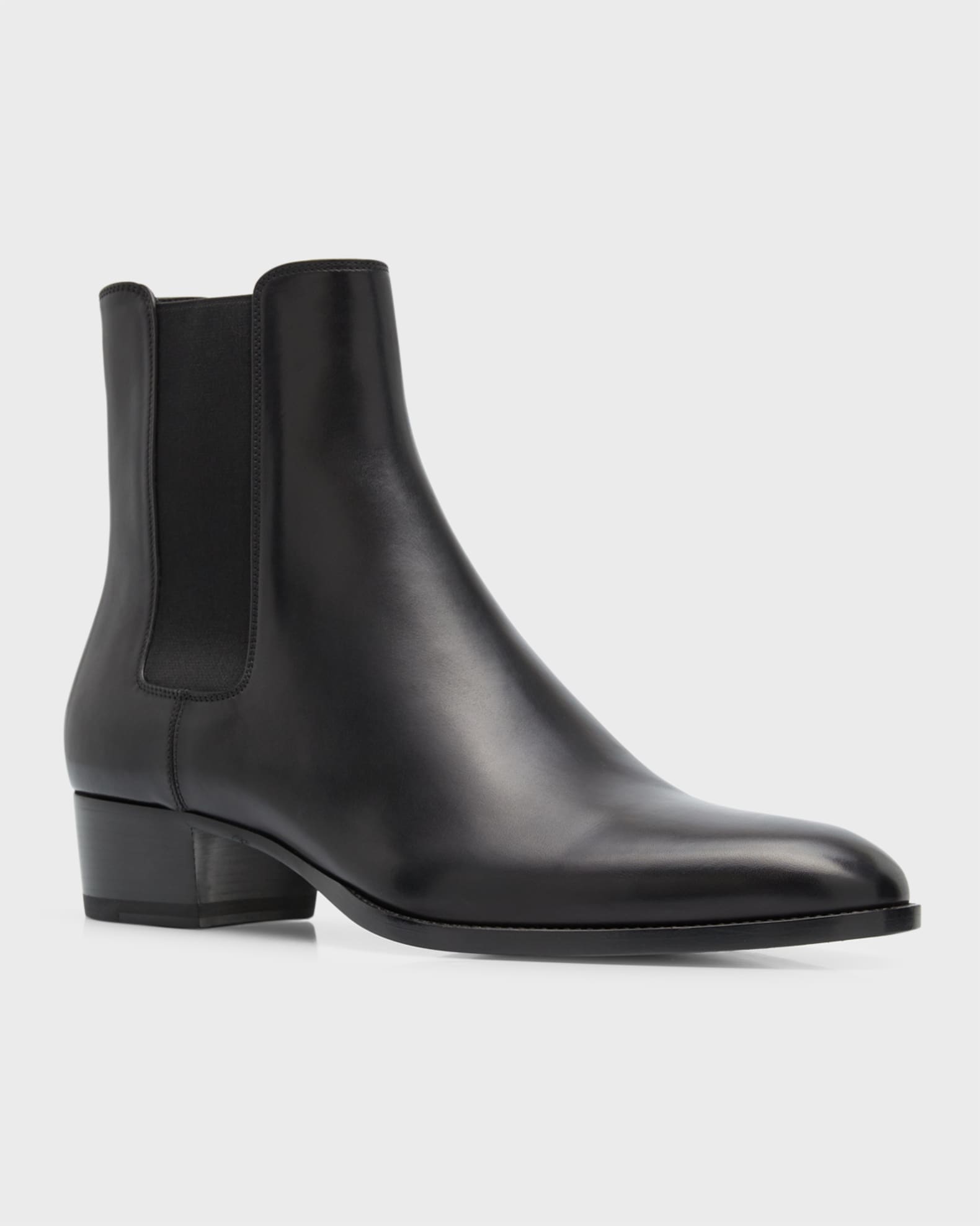 Men's Wyatt 40 Leather Chelsea Boots