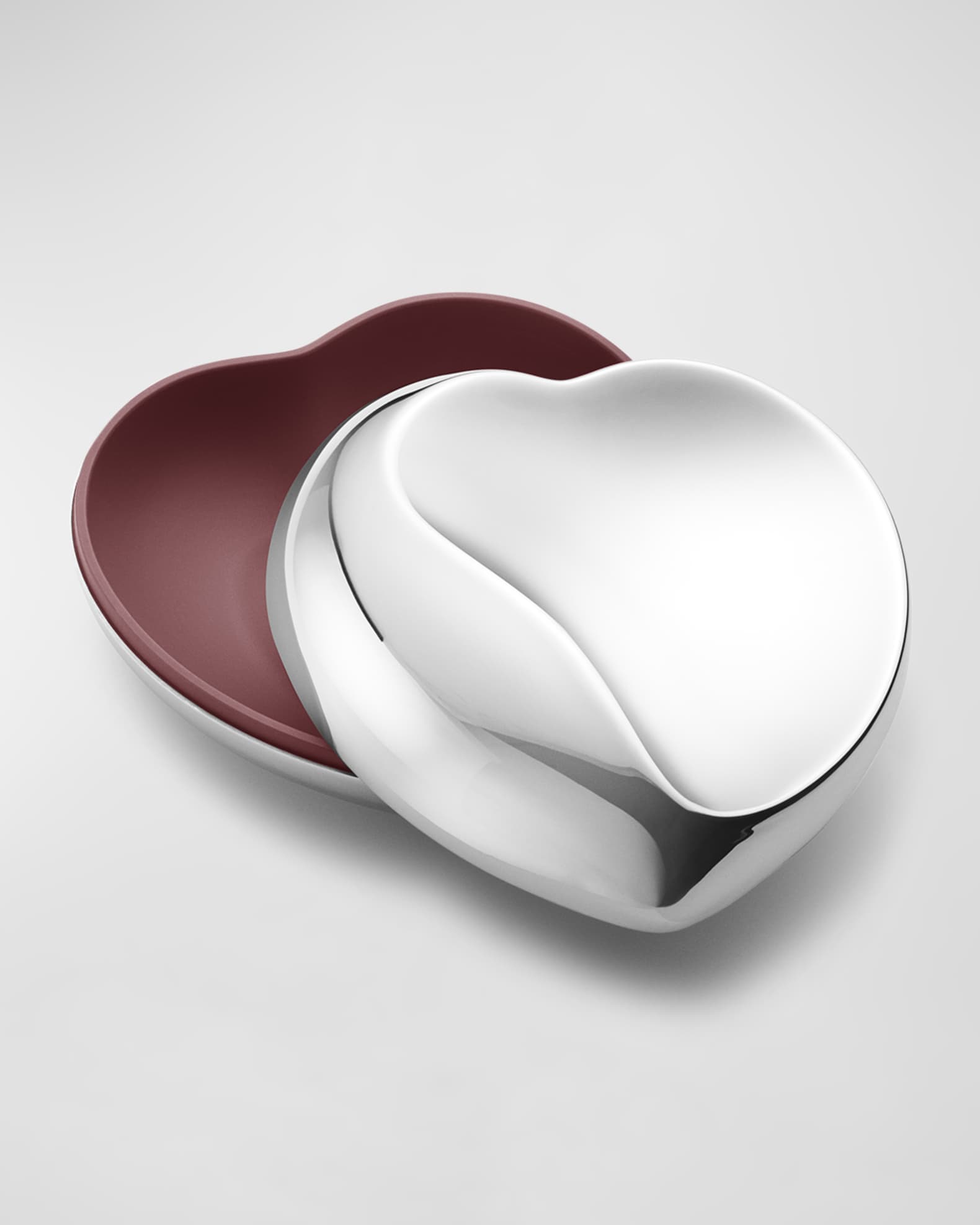  Heart Bonbonniere Large Stainless Steel Box 1
