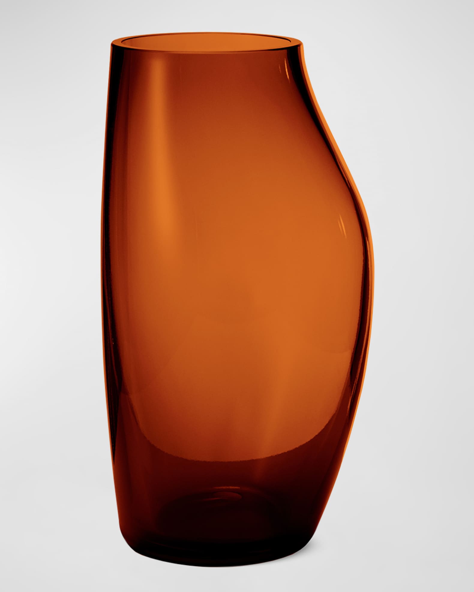 Jensen Sky Glass Vase Amber Neiman Marcus