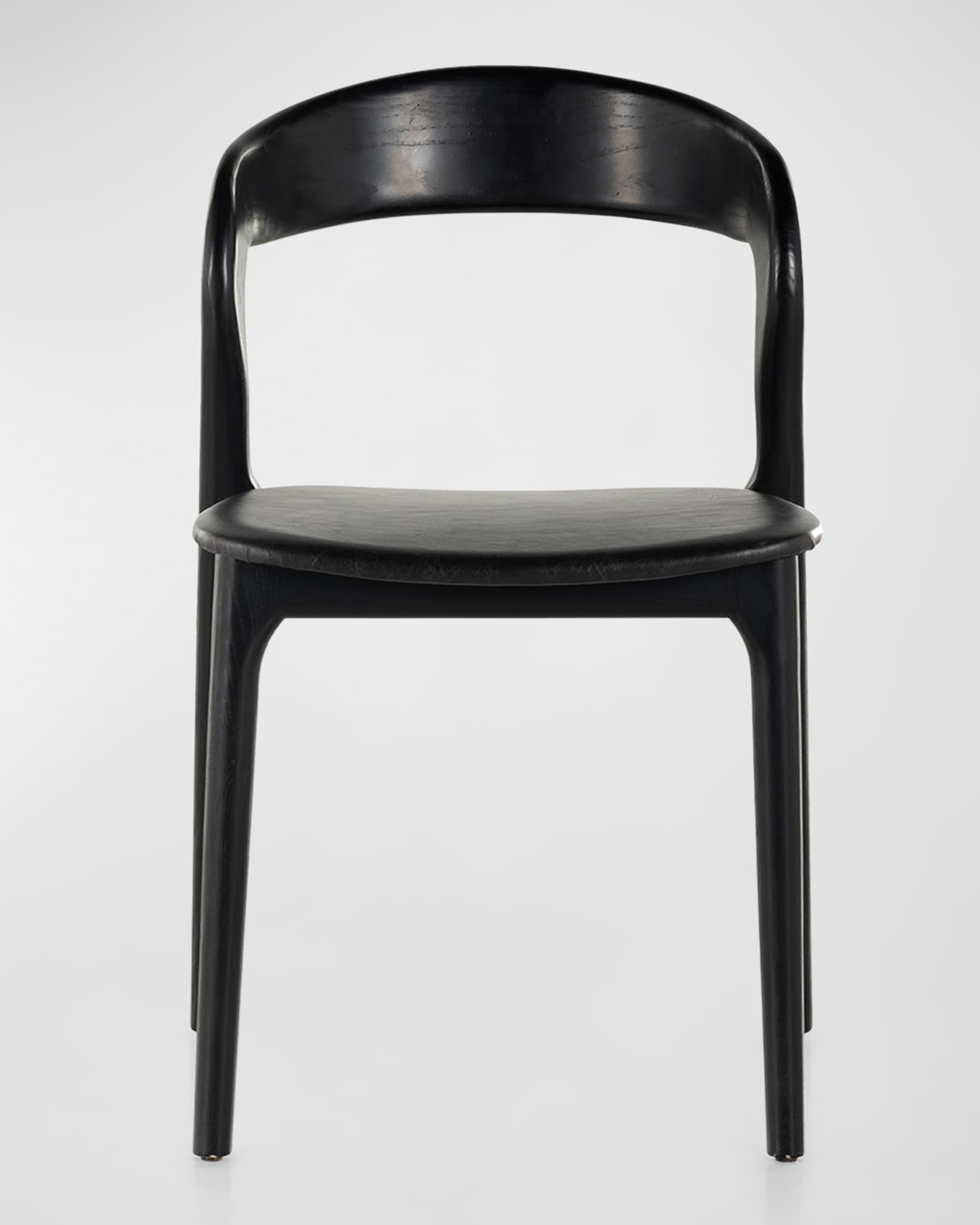 Four Hands Amare Leather Dining Side Chair Neiman Marcus