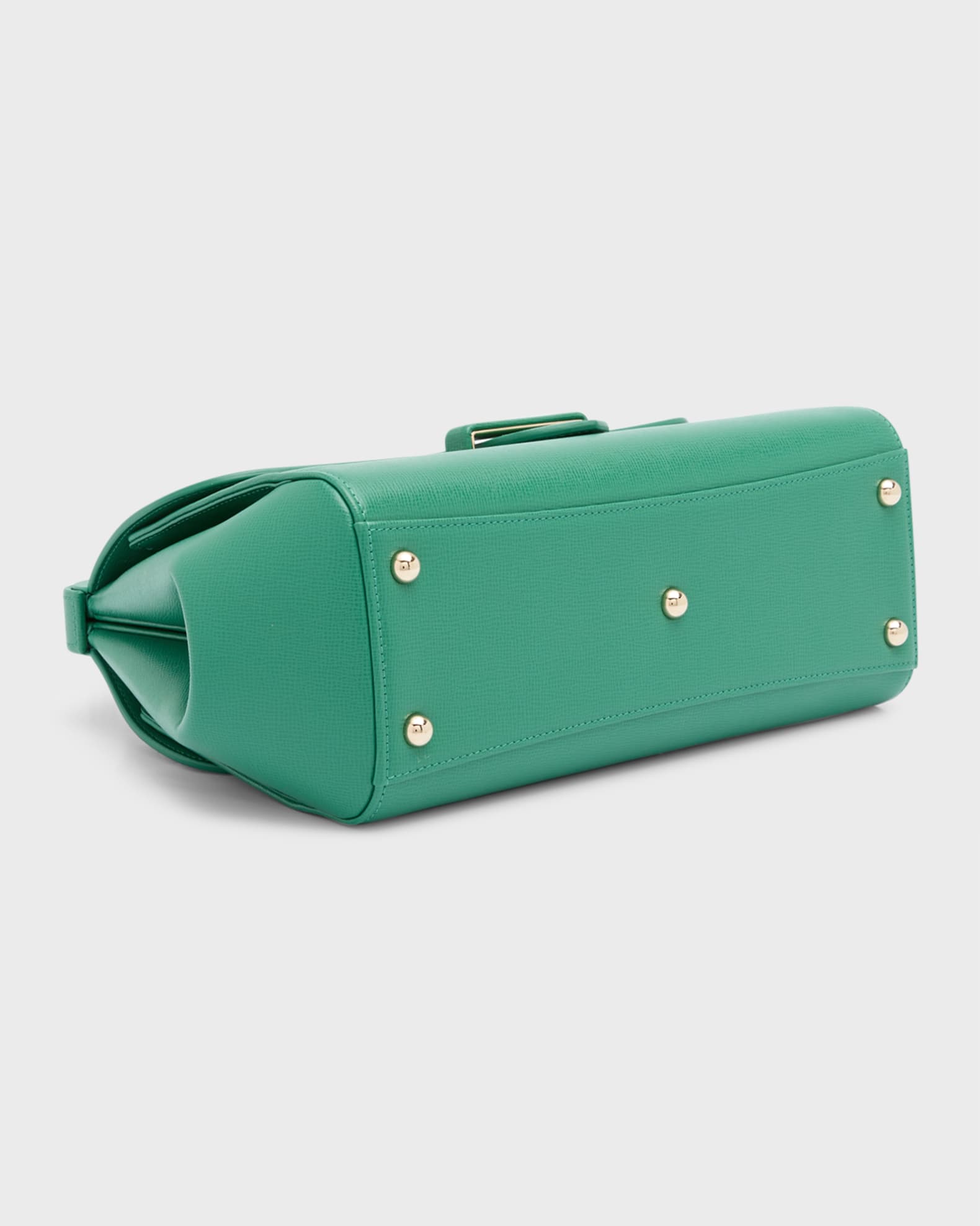 Margherita Medium Leather Top-Handle Bag 1