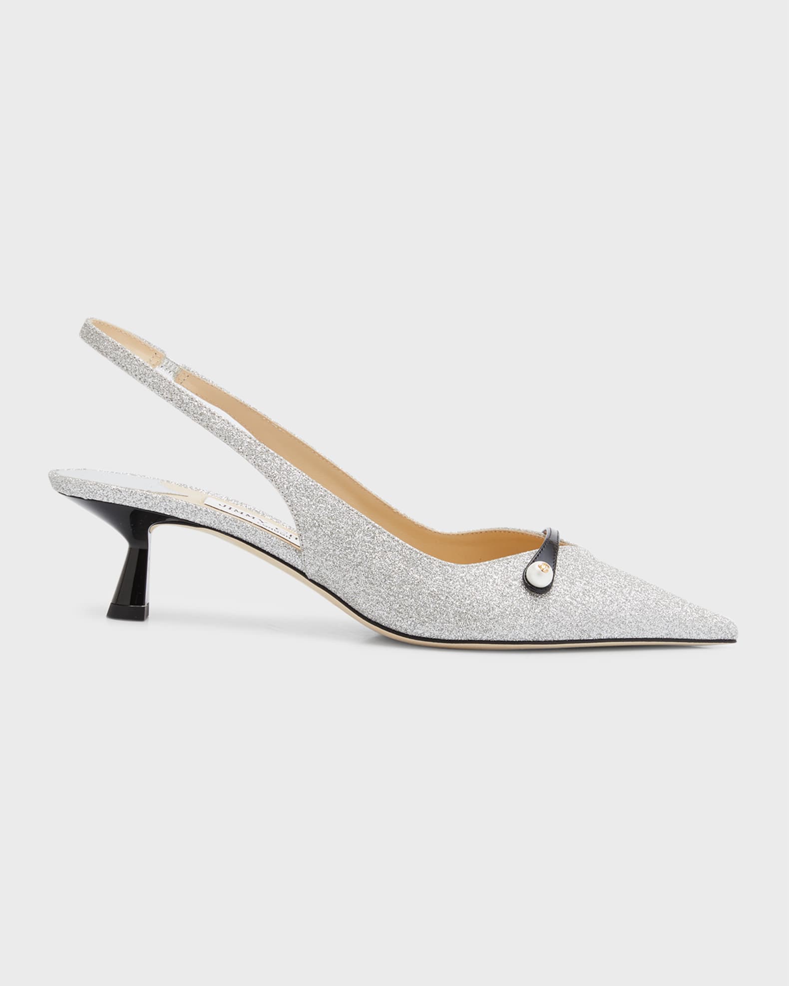 Jimmy choo glitter slingback discount
