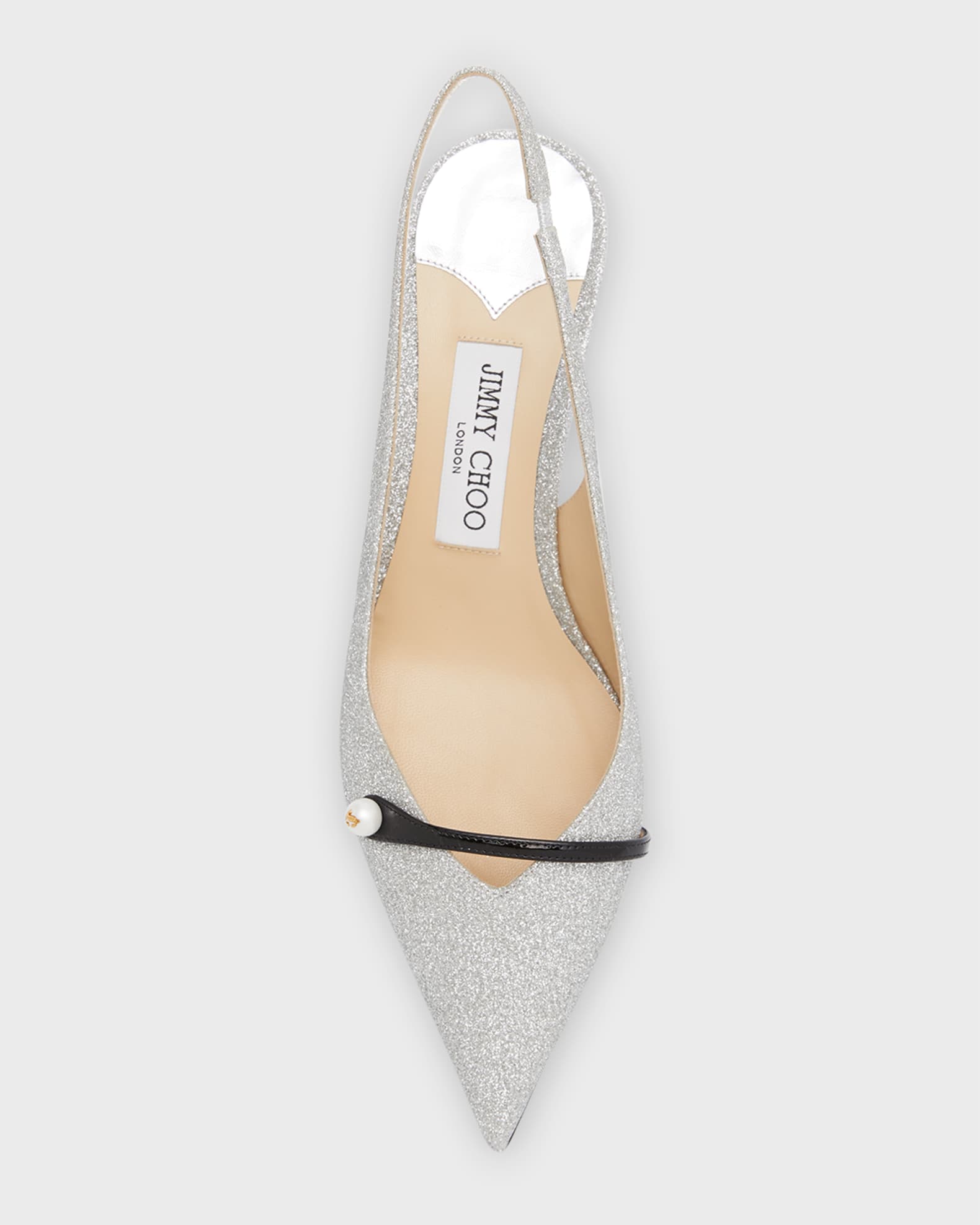 Jimmy choo erin glitter top