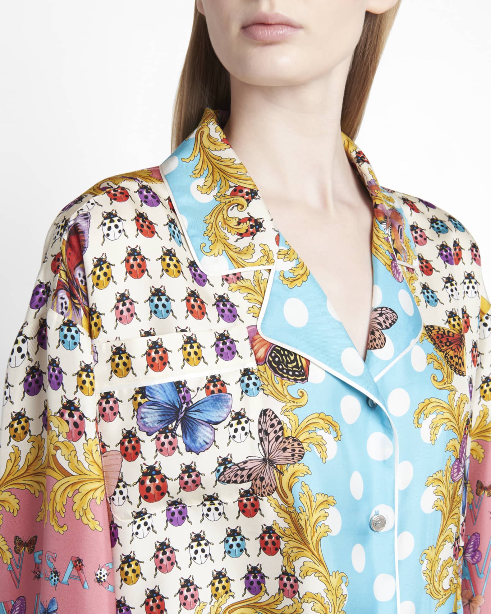 Versace butterfly jacket cheap