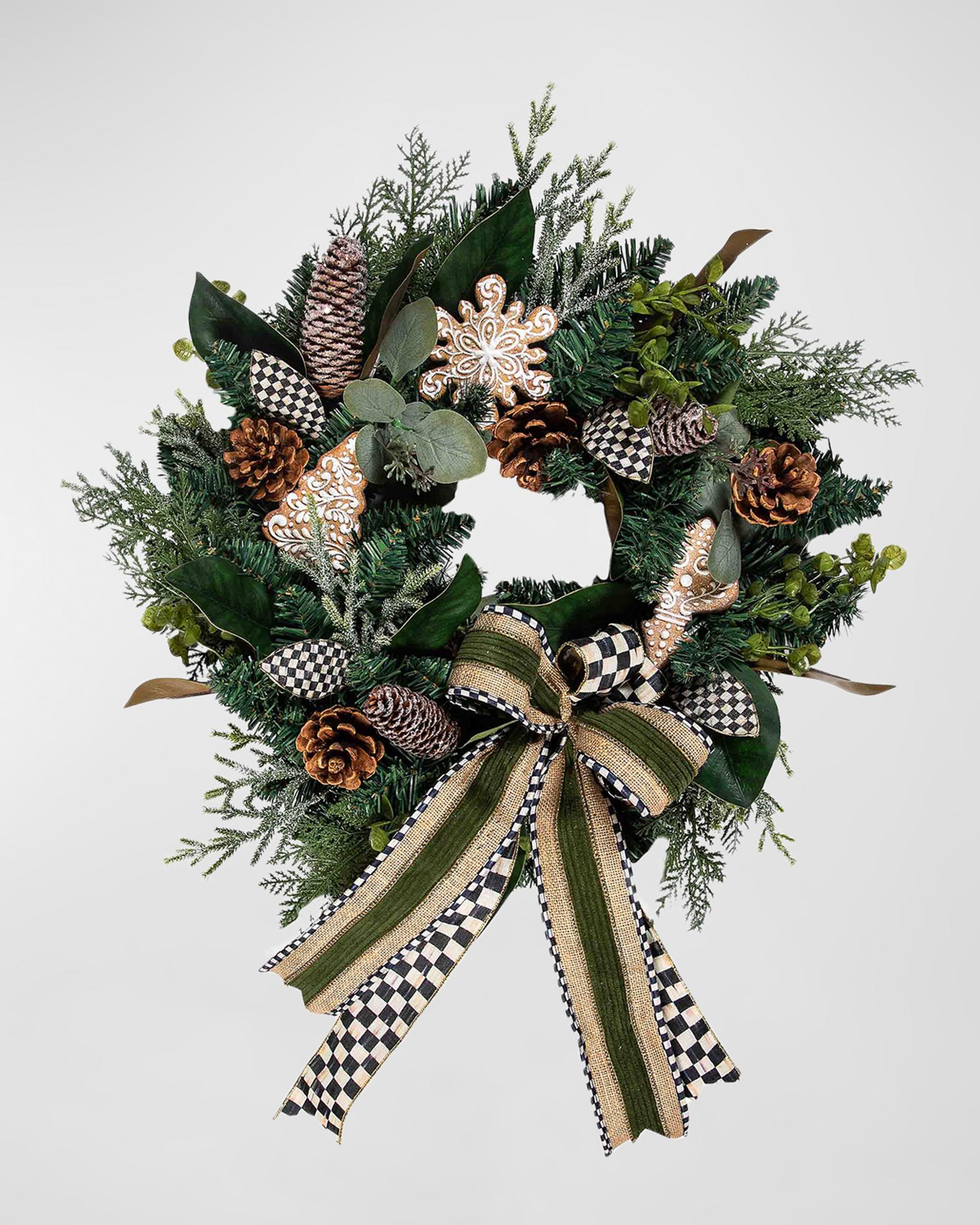 Mackenzie Childs Christmas Wreathnull