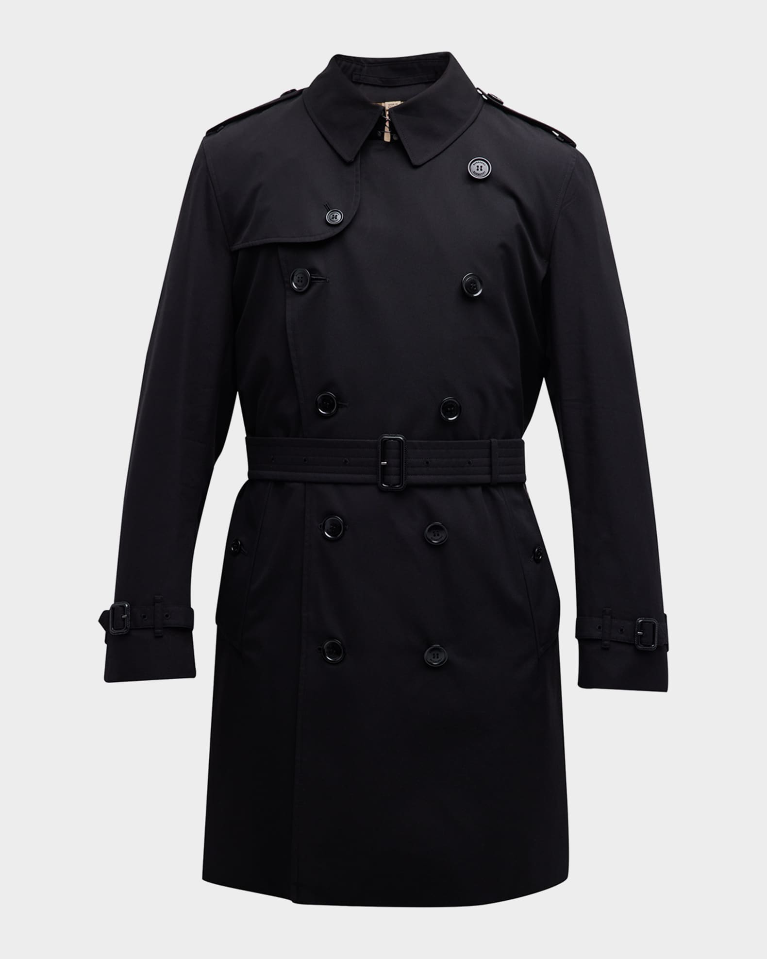 Men's Kensington Gabardine Trench Coat | Neiman Marcus