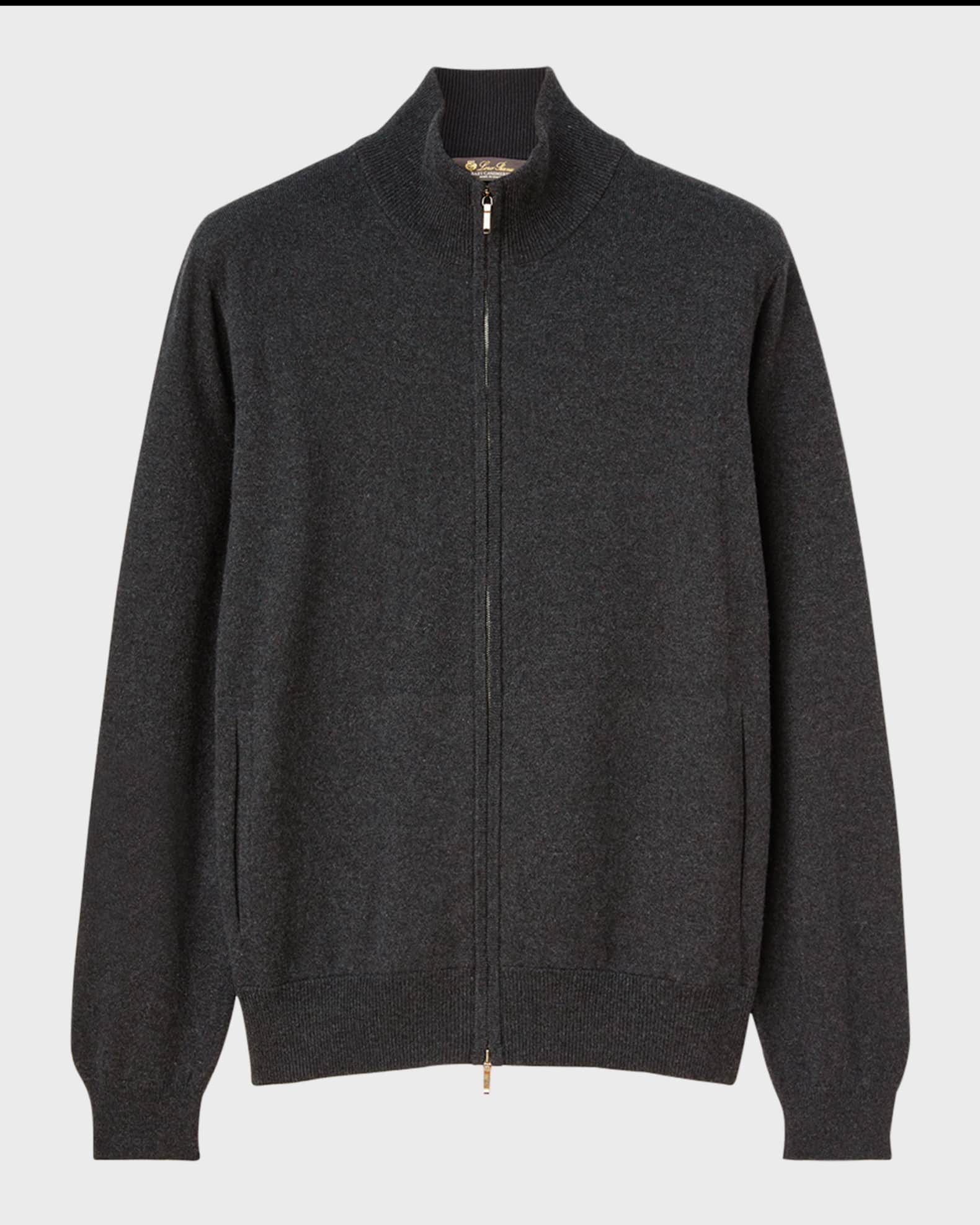 Men's Baby Cashmere Full-Zip Sweater 0