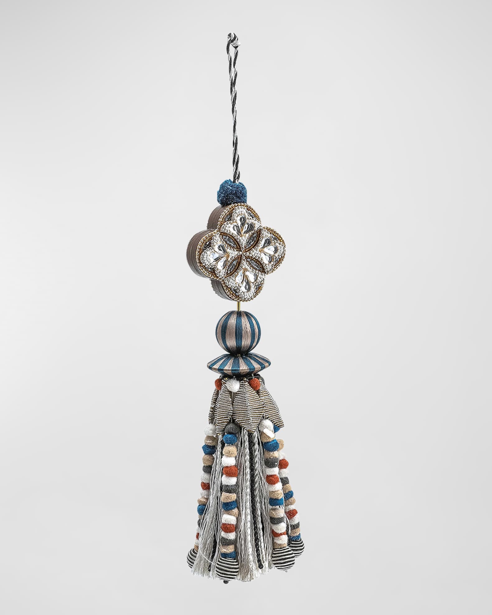 Cobblestone Beaded Tassel 1