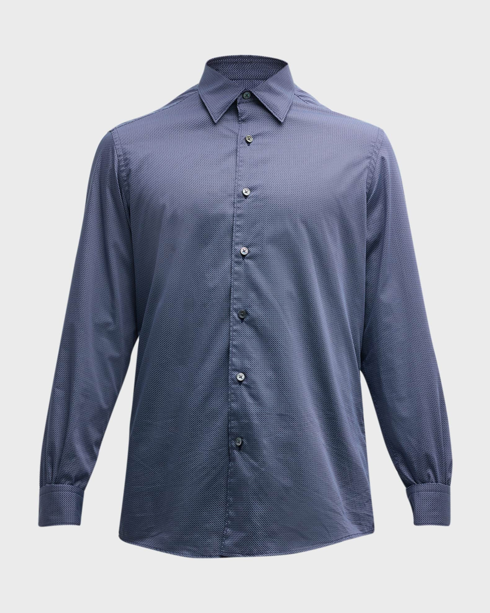 Zegna cotton-linen blend shirt - Neutrals