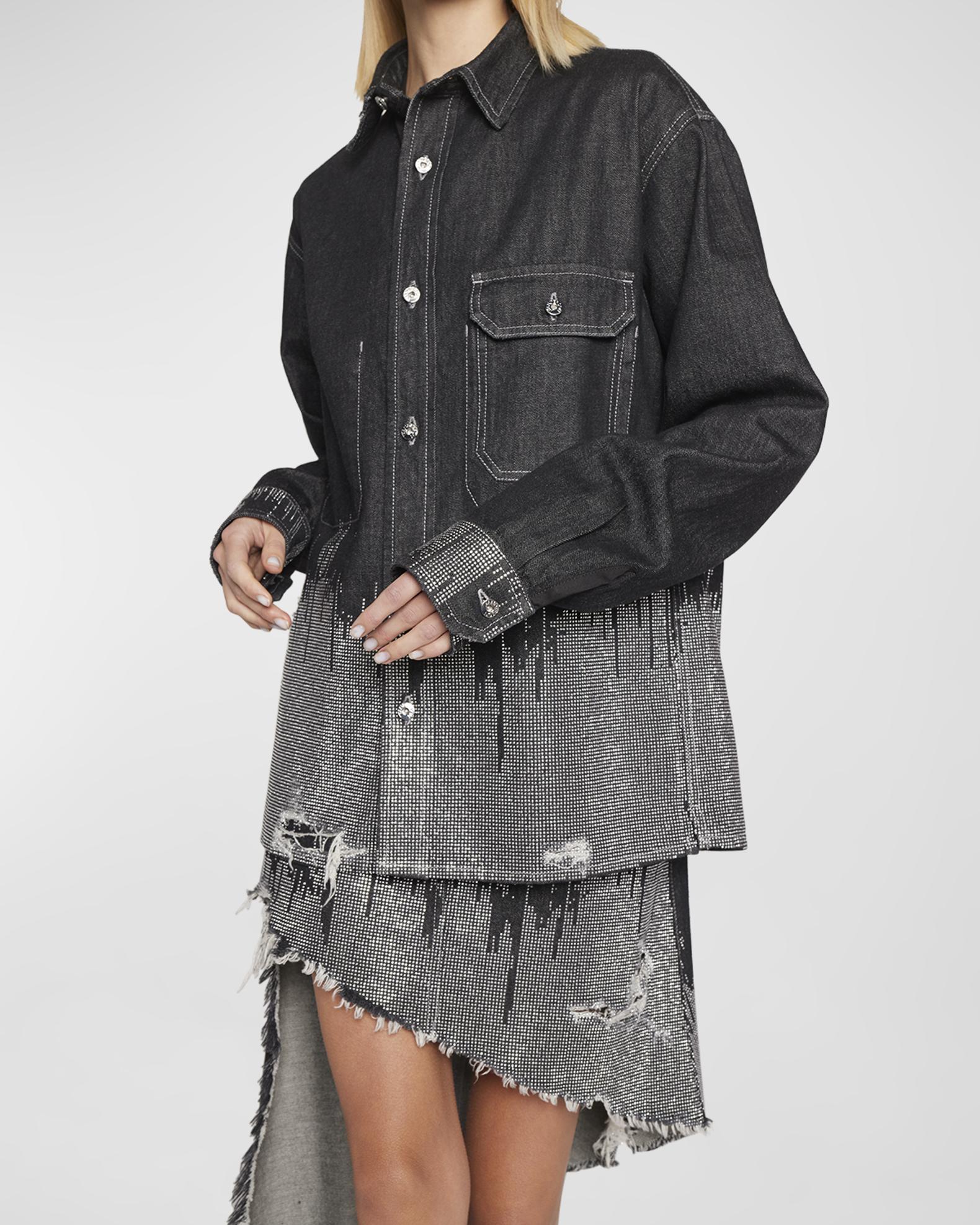 Studded Denim Collection | Neiman Marcus