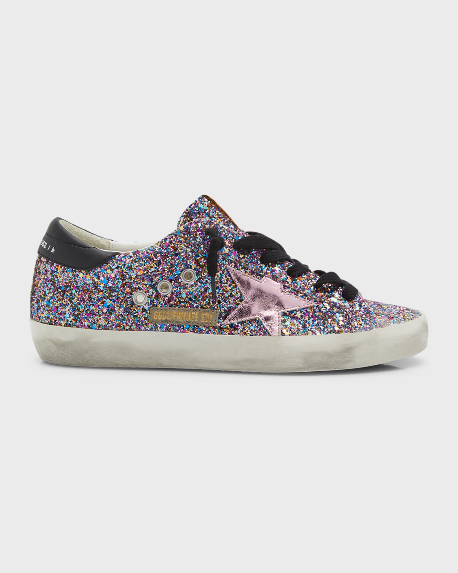 Golden goose multicolor glitter on sale