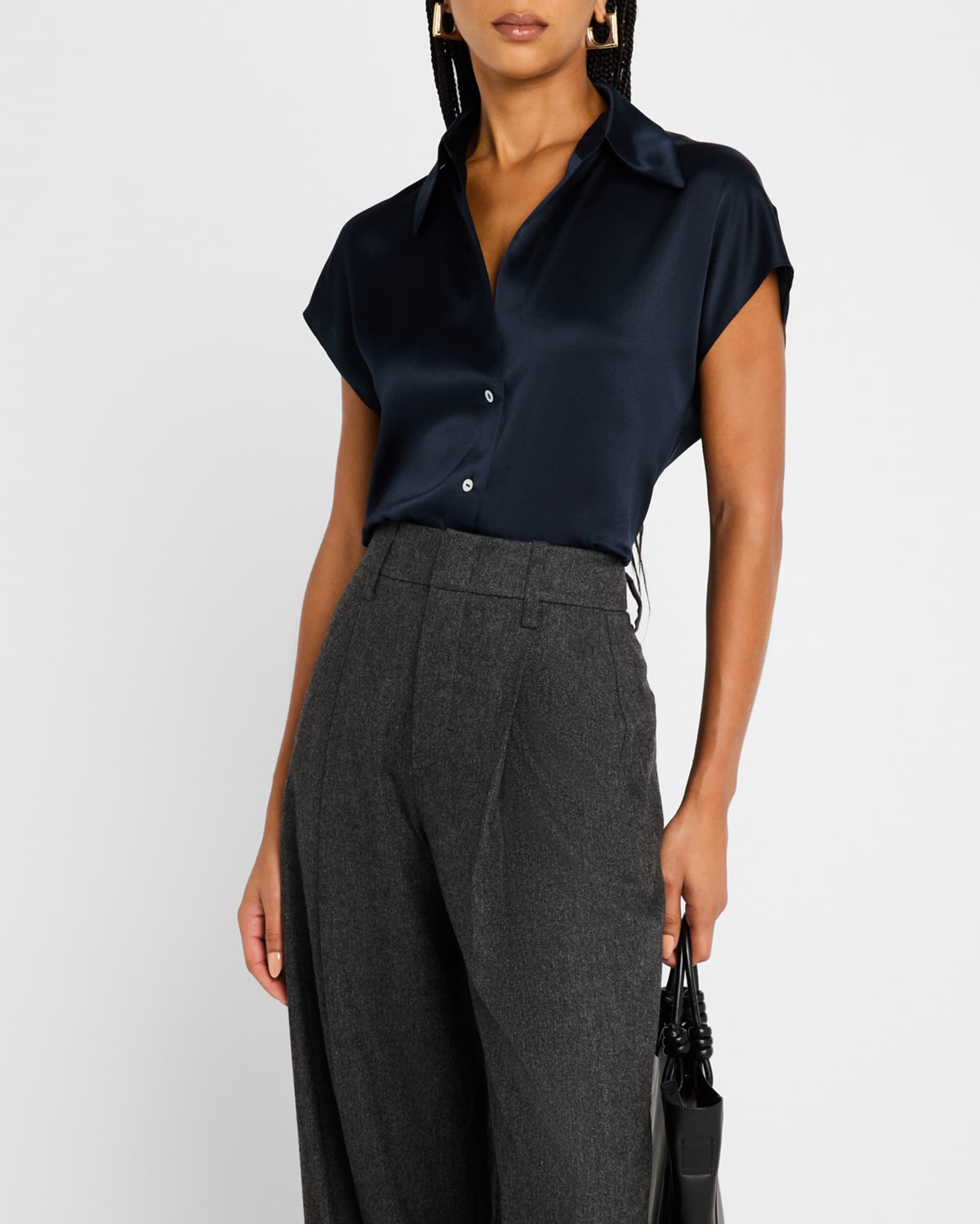 Vince satin top shop