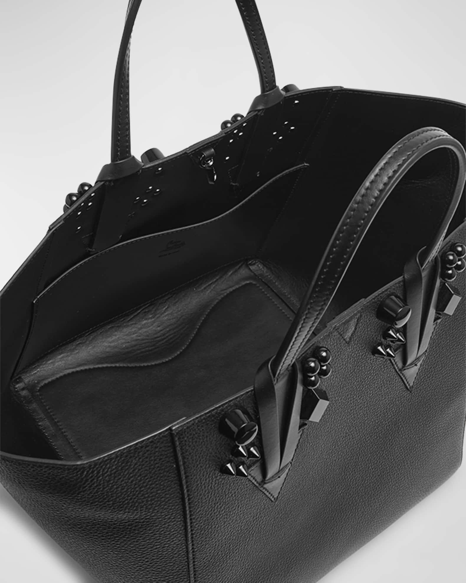 Christian Louboutin Cabachic Small Spike Leather Top-Handle Bag ...