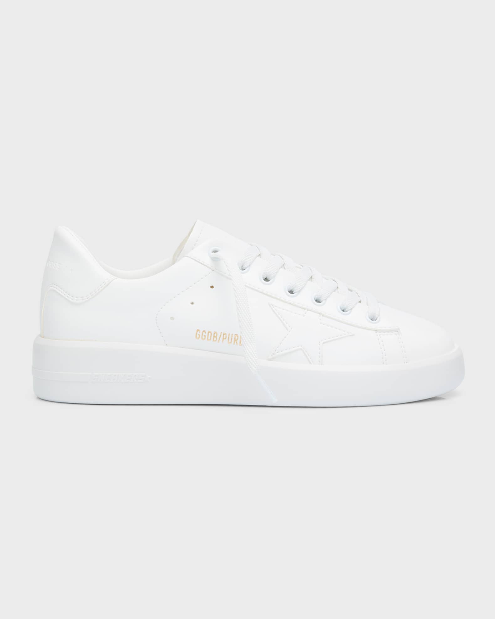 Golden Goose Pure Star Vegan Low-Top Sneakers | Neiman Marcus