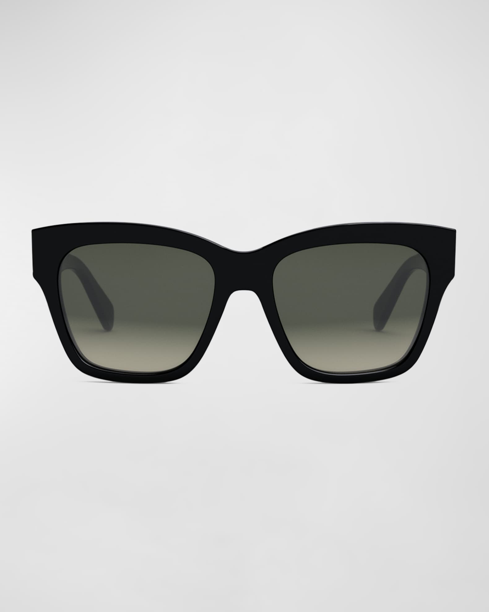 Triomphe Square Glasses in Black - Celine Eyewear