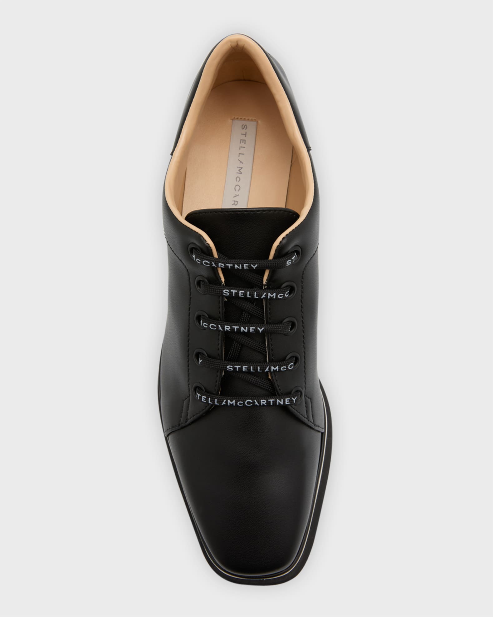 Stella McCartney Sneakelyse Vegan Logo Platform Loafers | Neiman