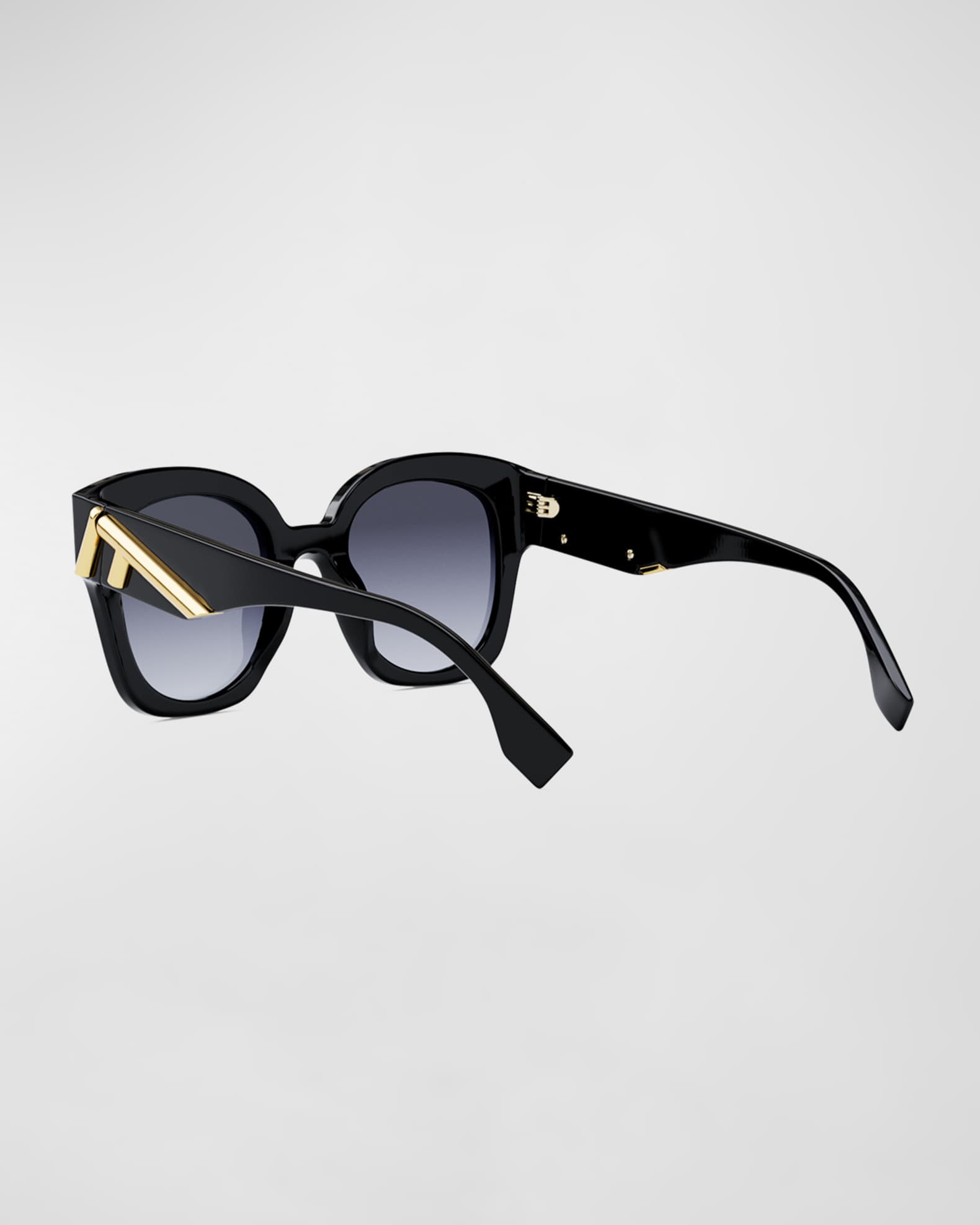 Fendi Cat-Eye Acetate Sunglasses - Women - Black Sunglasses