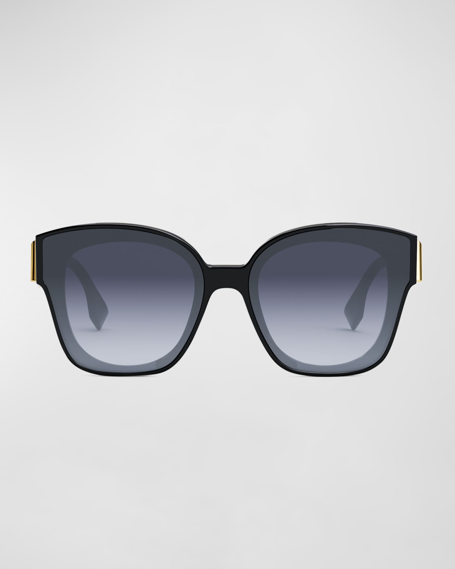 Fendigraphy cat-eye logo-print acetate sunglasses | Fendi Eyewear