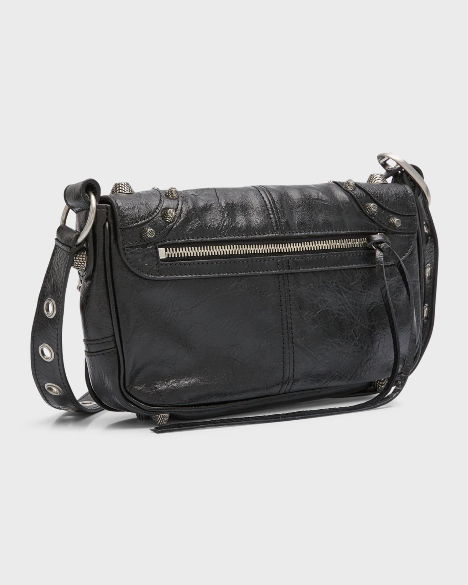 Balenciaga Men's Le Cagole Men XS Flap Bag With Piercing | Neiman Marcus