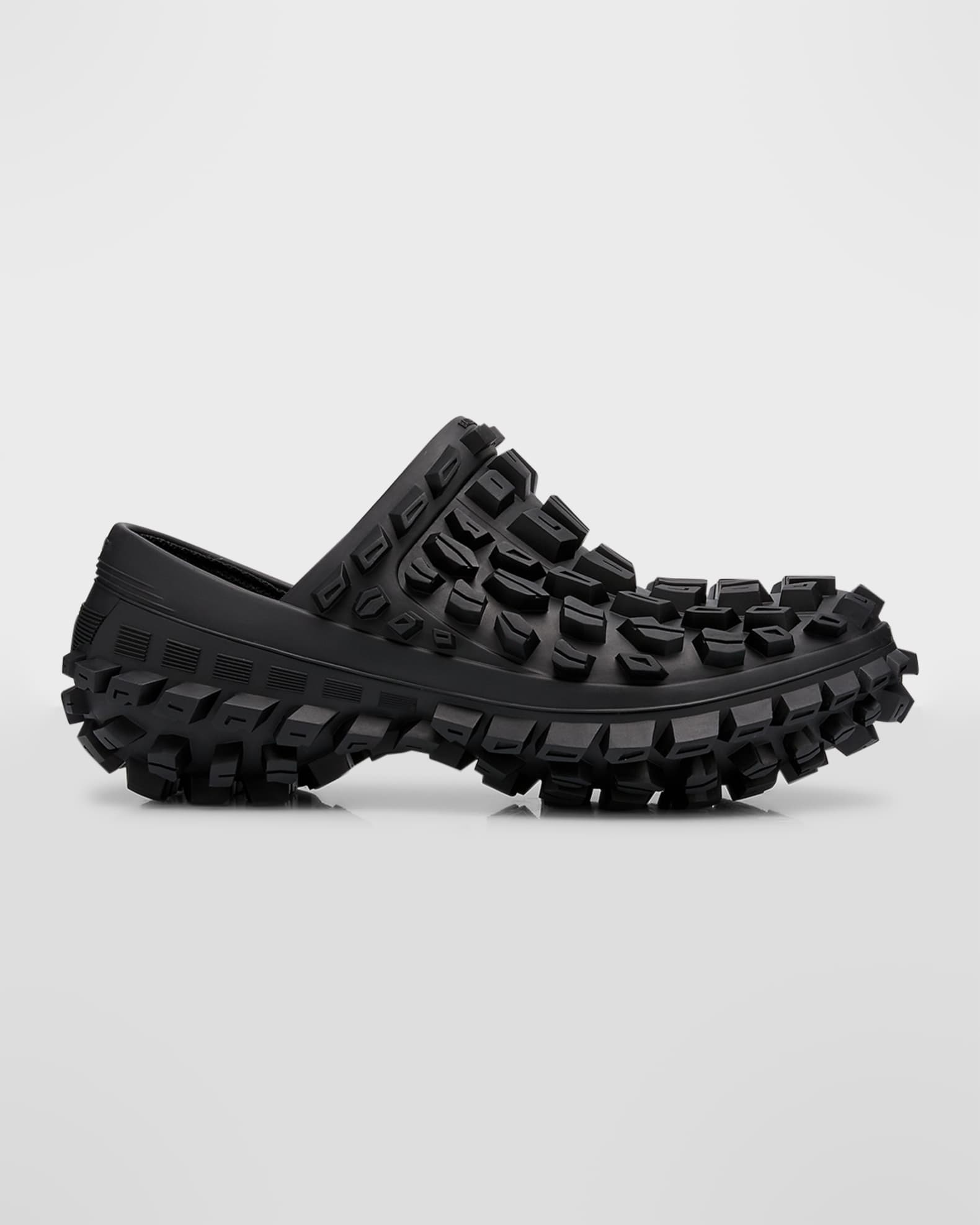 Balenciaga Men's Bouncer Extreme Tire Tread Clogs