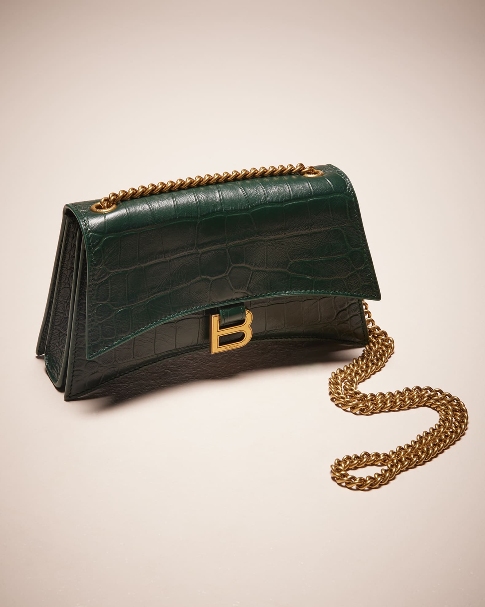 Balenciaga green purse online