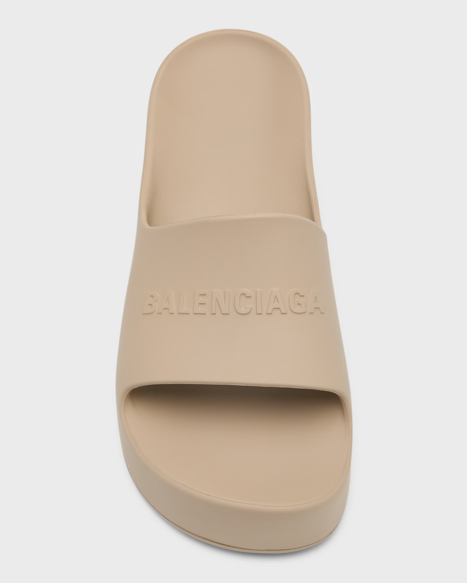 Balenciaga Chunky Wedge Sandals Neiman Marcus