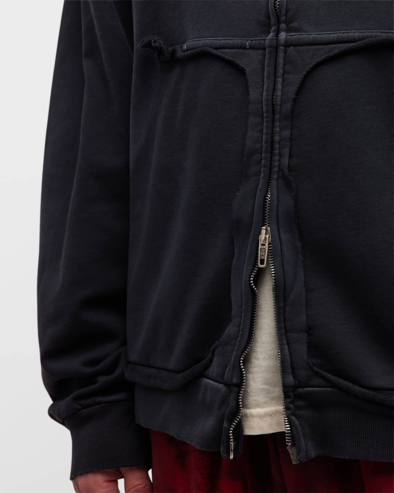 Balenciaga Tape Type zip-up Hoodie - Farfetch