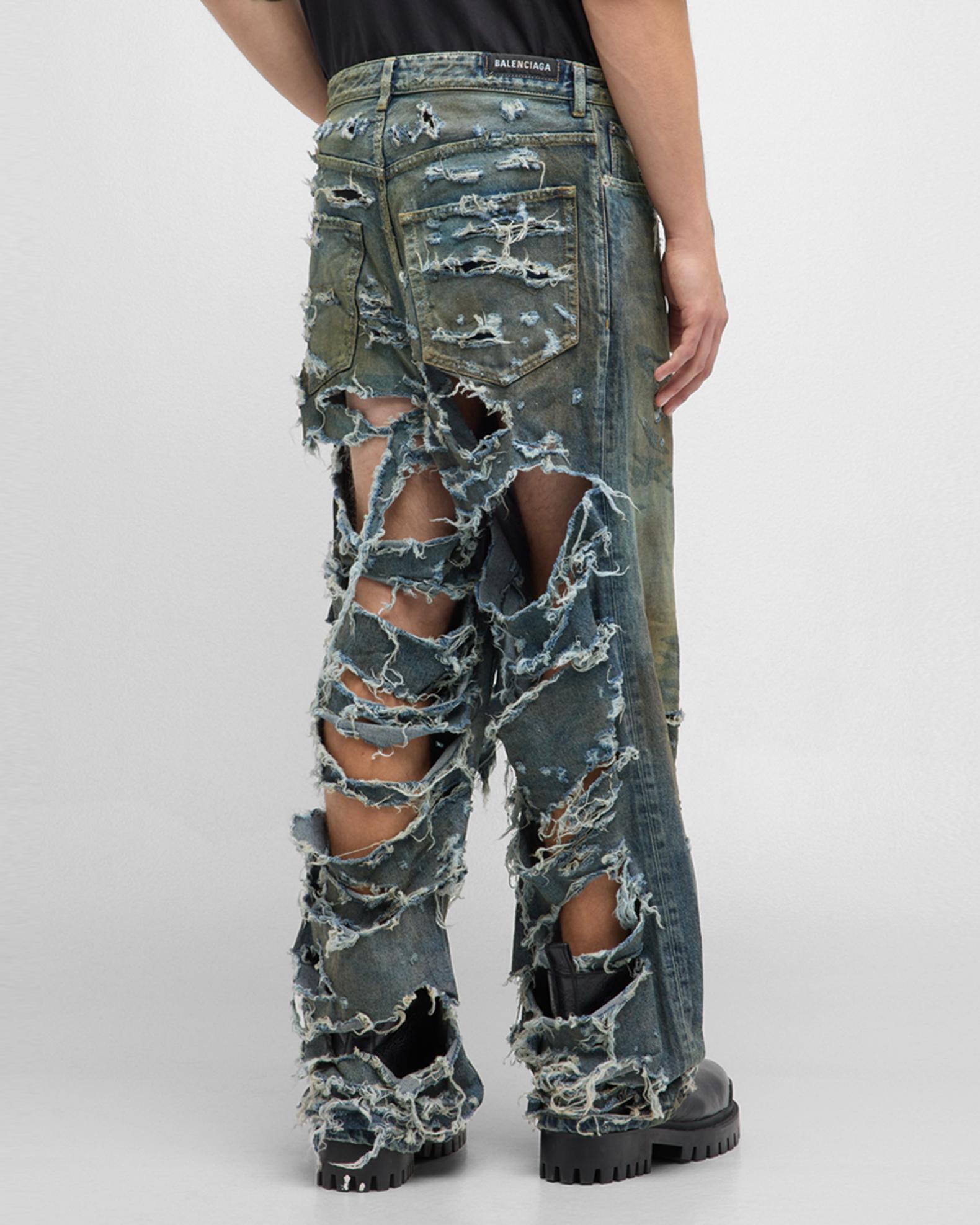 thumbnail image 2 of Redseventy Women's Bootcut Jeans – Flare Denim, Ripped Cut Out, Stretch, Belt Included, Sizes XS-XL, Low Rise, L32 2 of 4