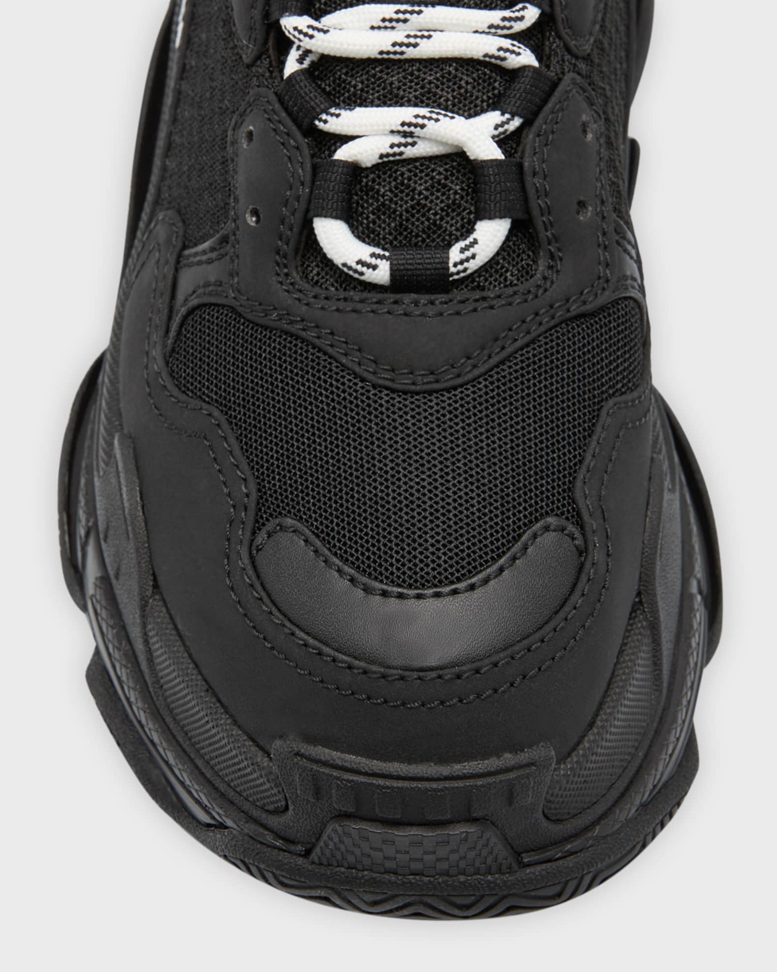 triple s sneaker in beige double foam and mesh