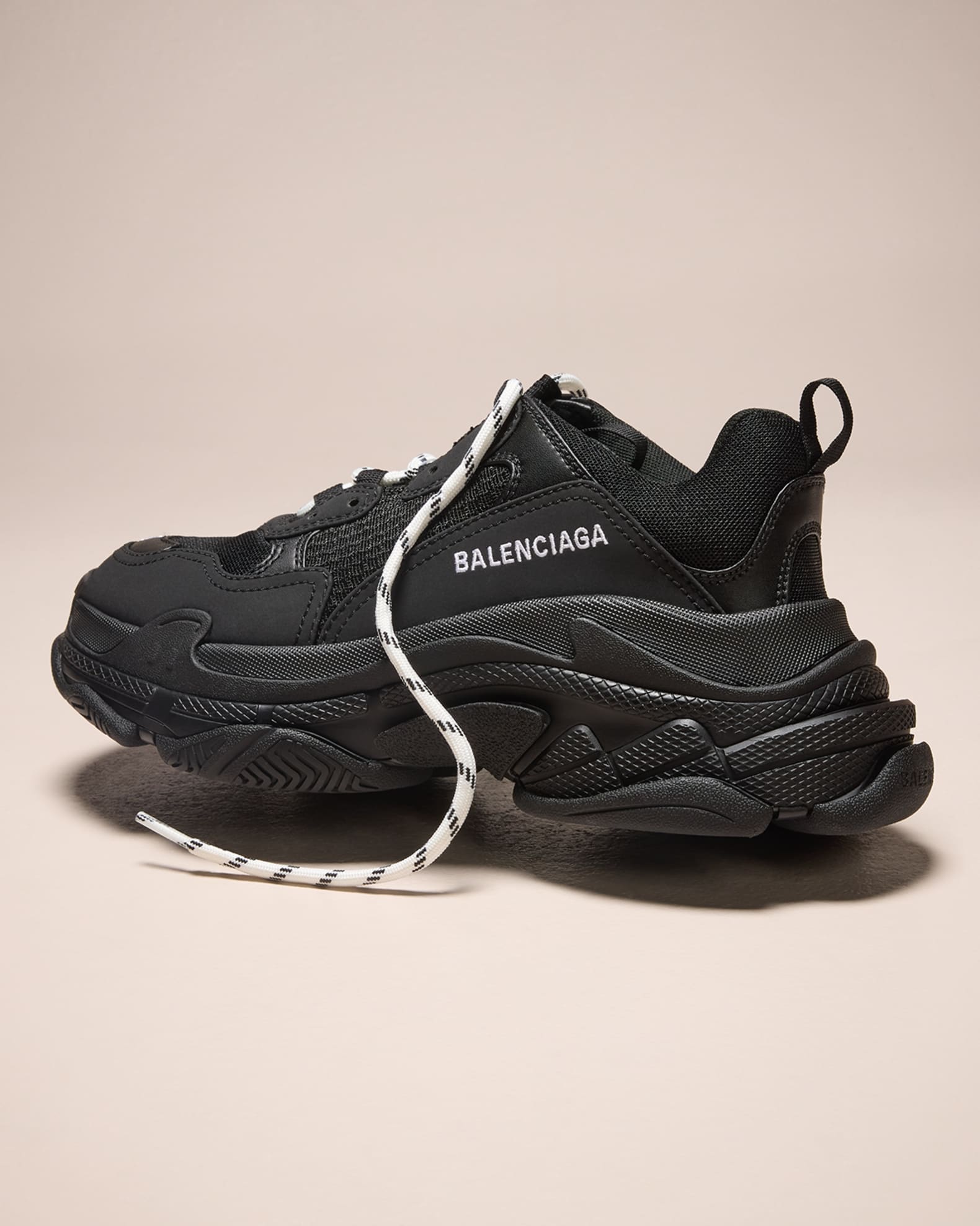 Triple black balenciaga on sale