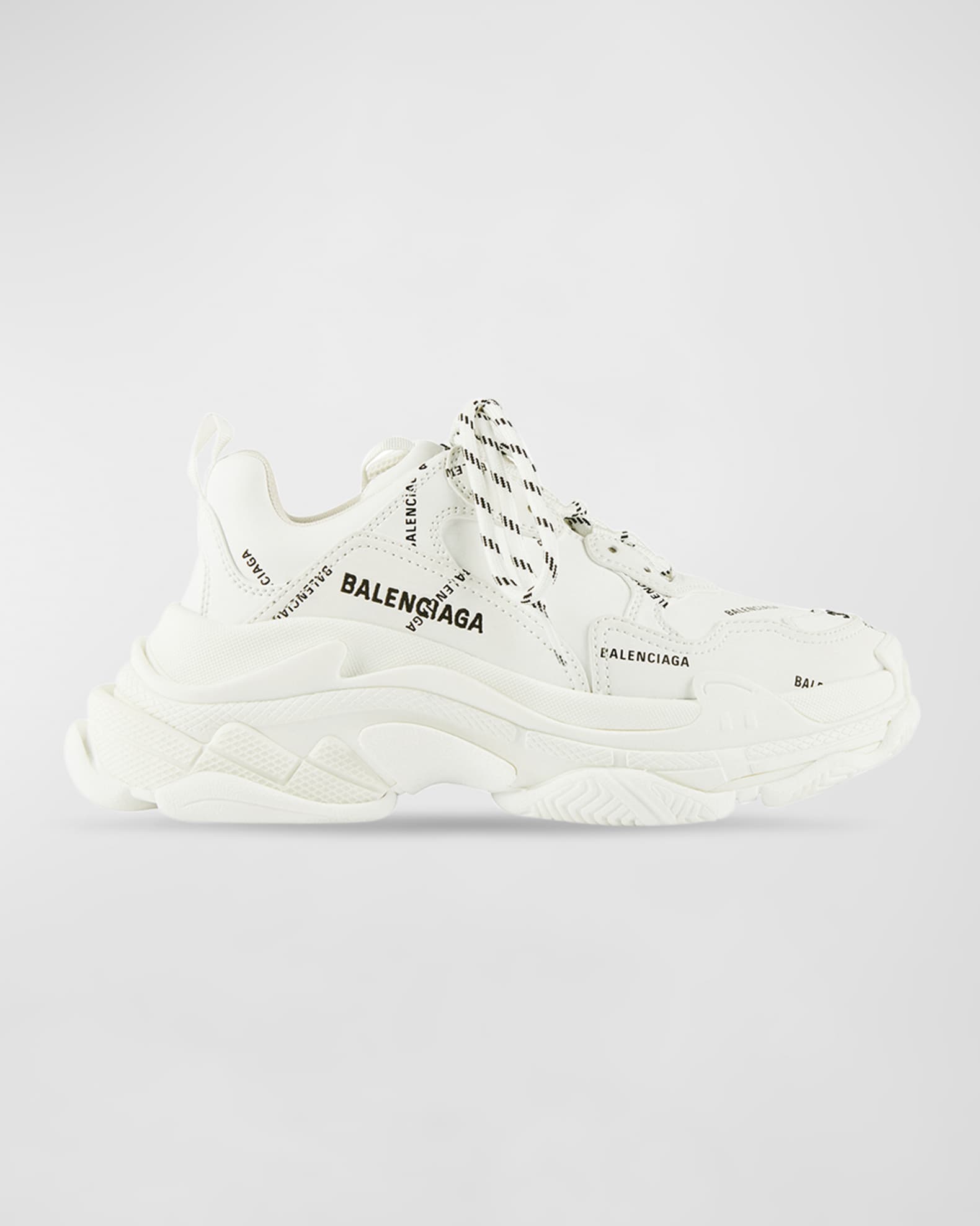 Balenciaga Triple S white red black - BALENCIAGA