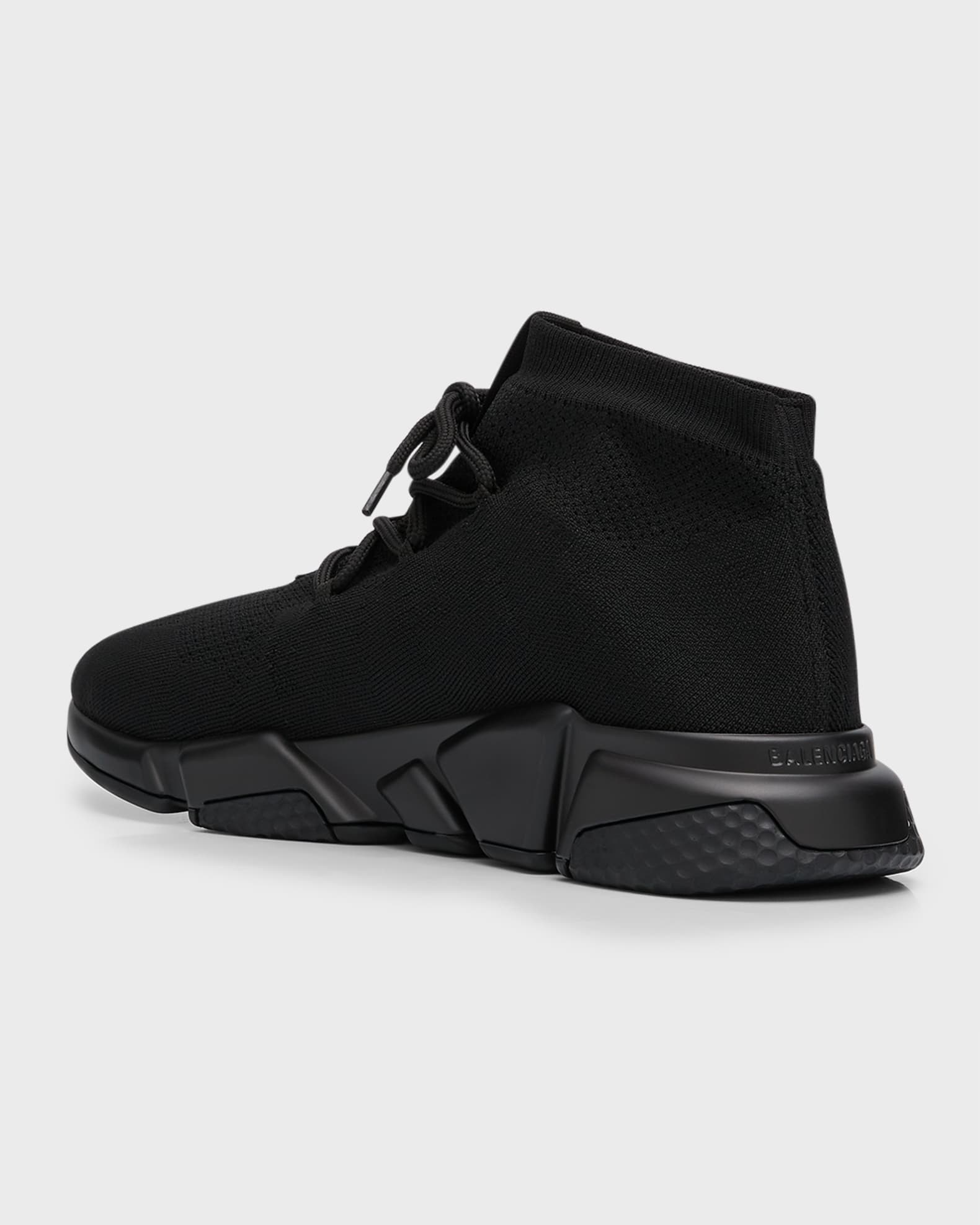 Balenciaga lace up trainers sales