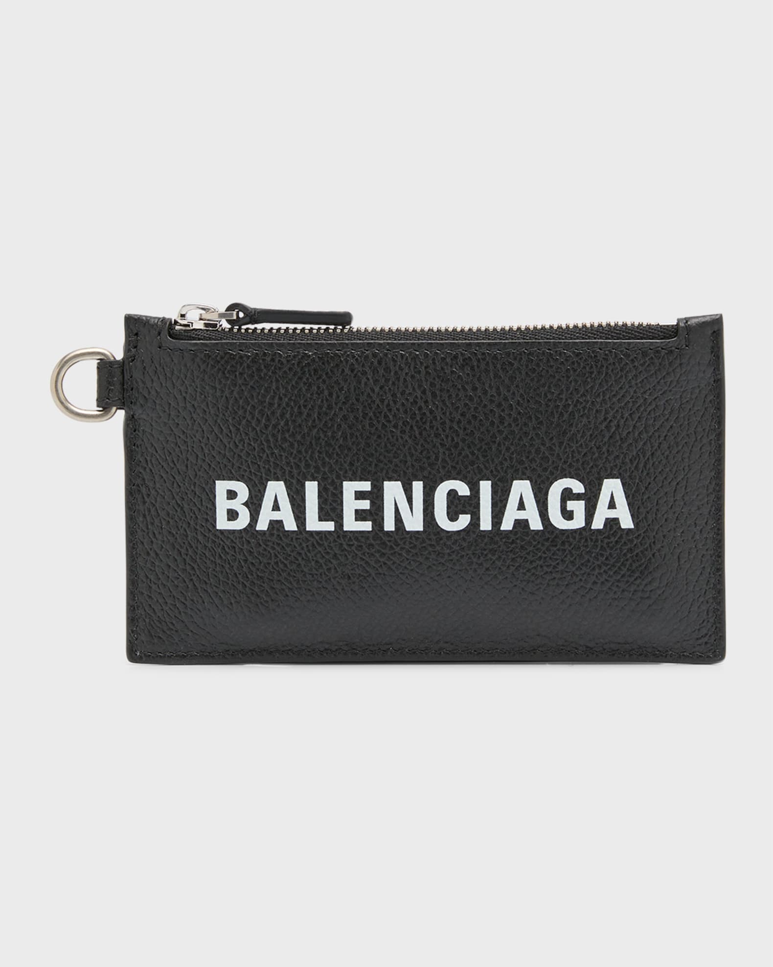 Balenciaga Unisex Mini Shopping Bag Keyring in Black