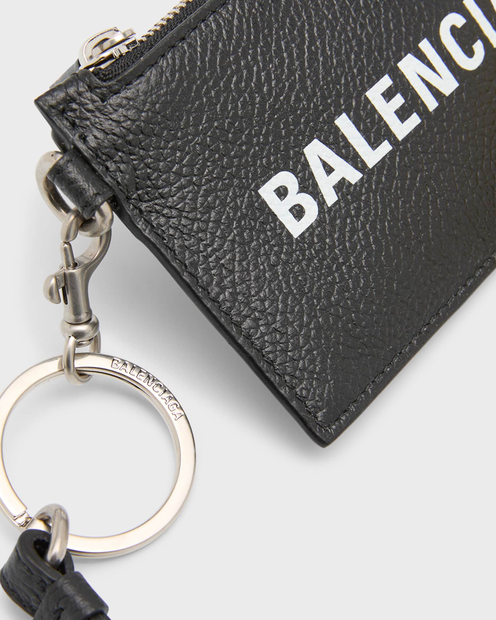 Balenciaga Blue Leather Everyday Keyring Balenciaga | TLC