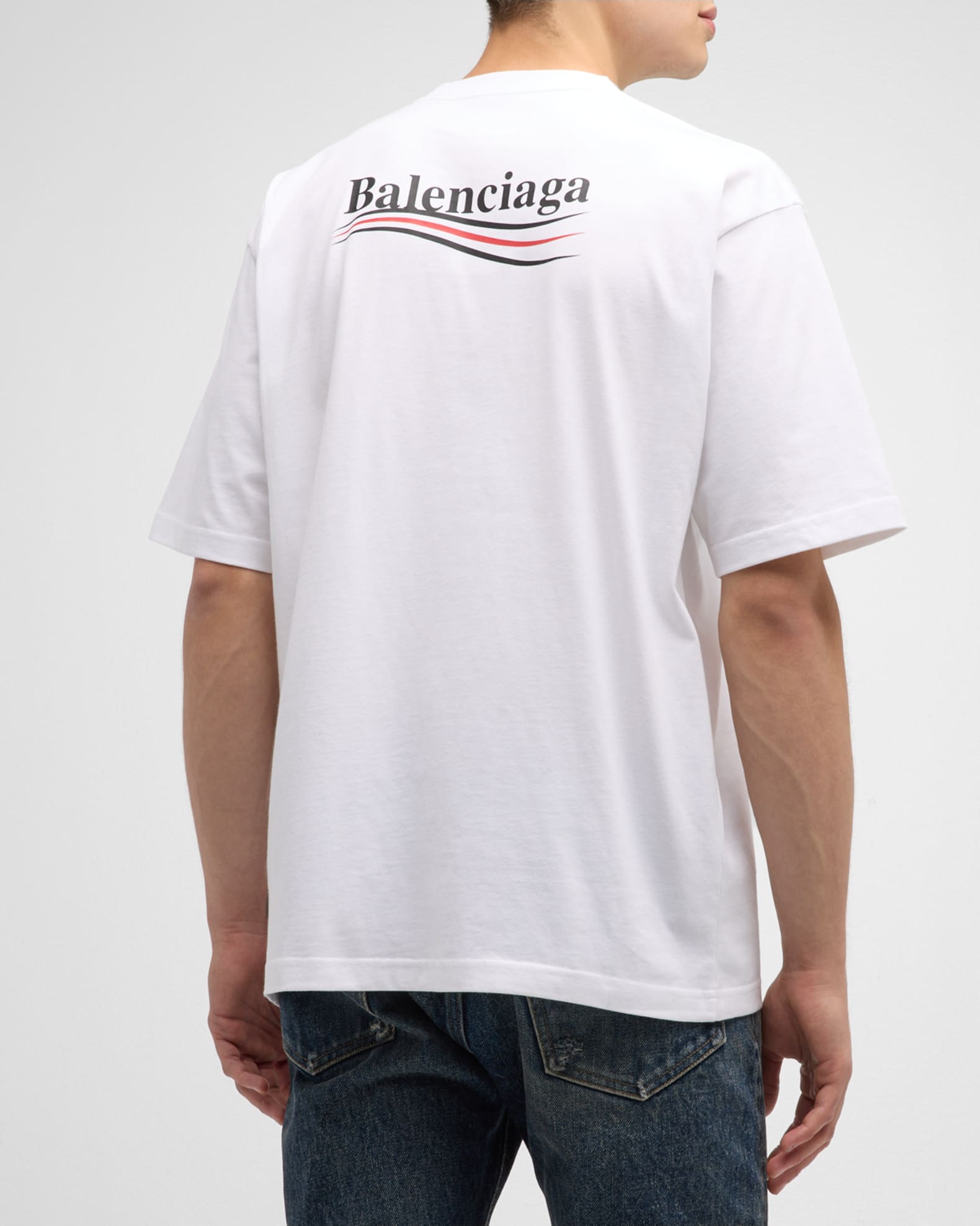 Balenciaga campaign t shirt cheap