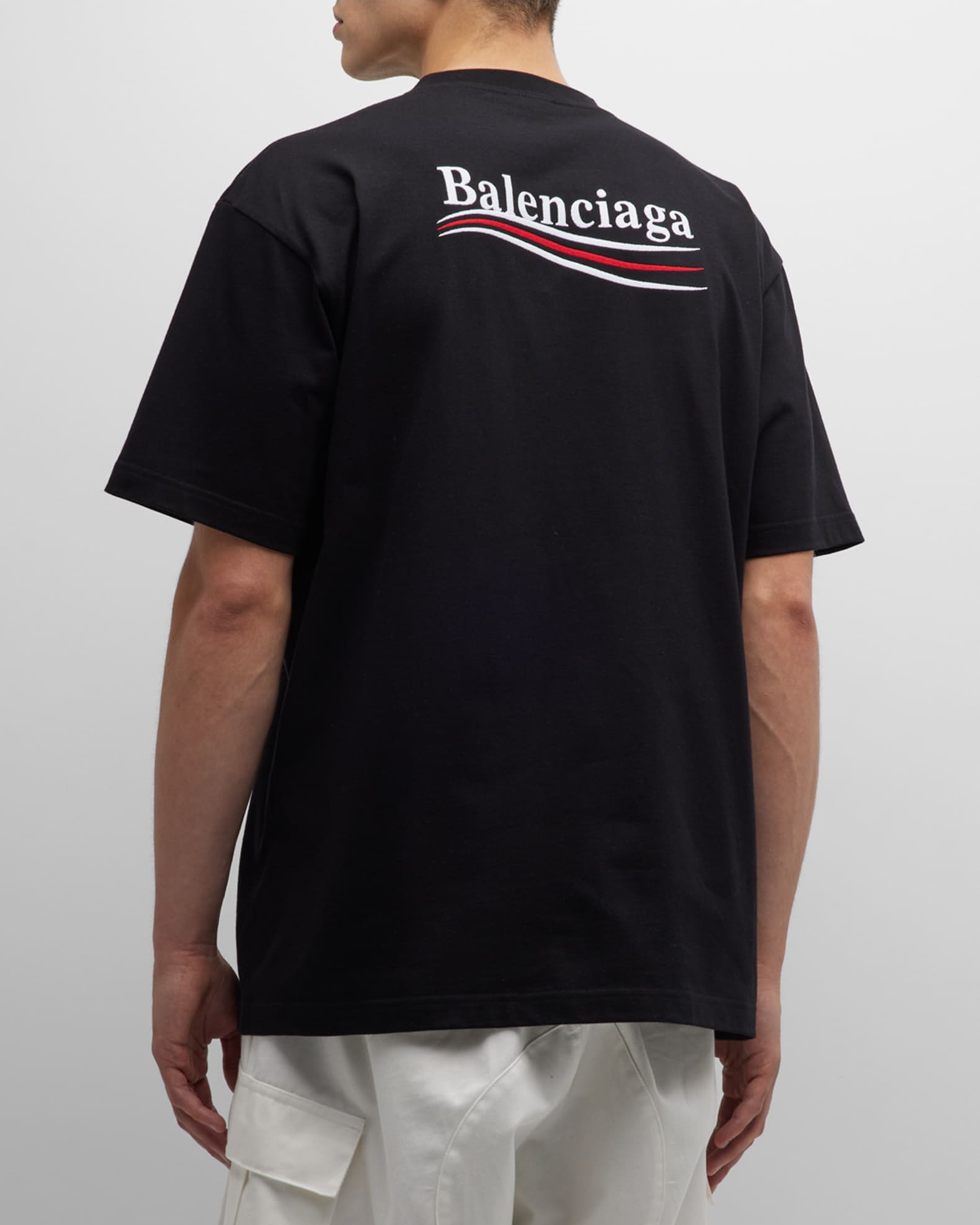 Balenciaga Political Campaign T Shirt Large Fit | Neiman Marcus
