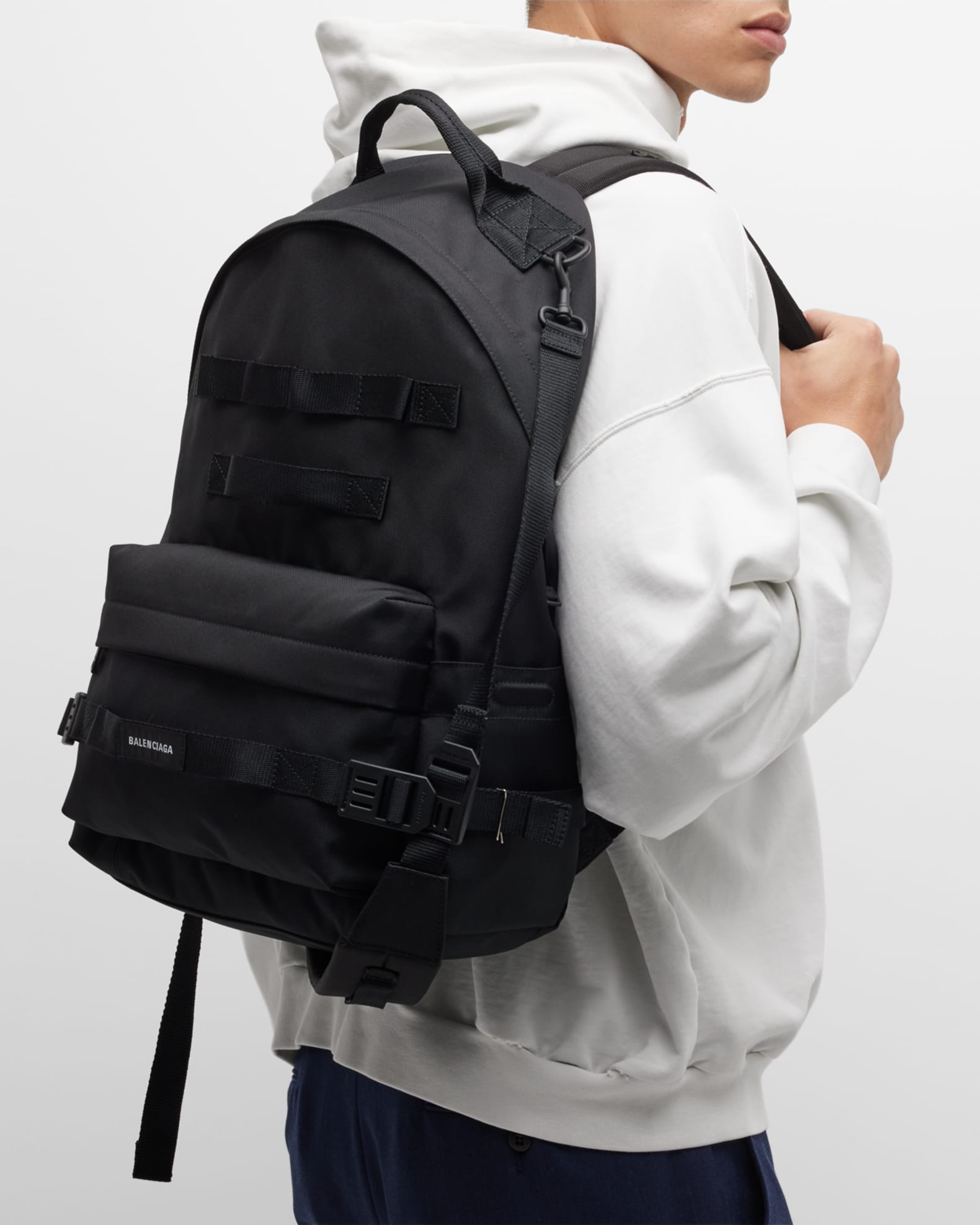Balenciaga Men s Army Medium Multicarry Backpack Neiman Marcus