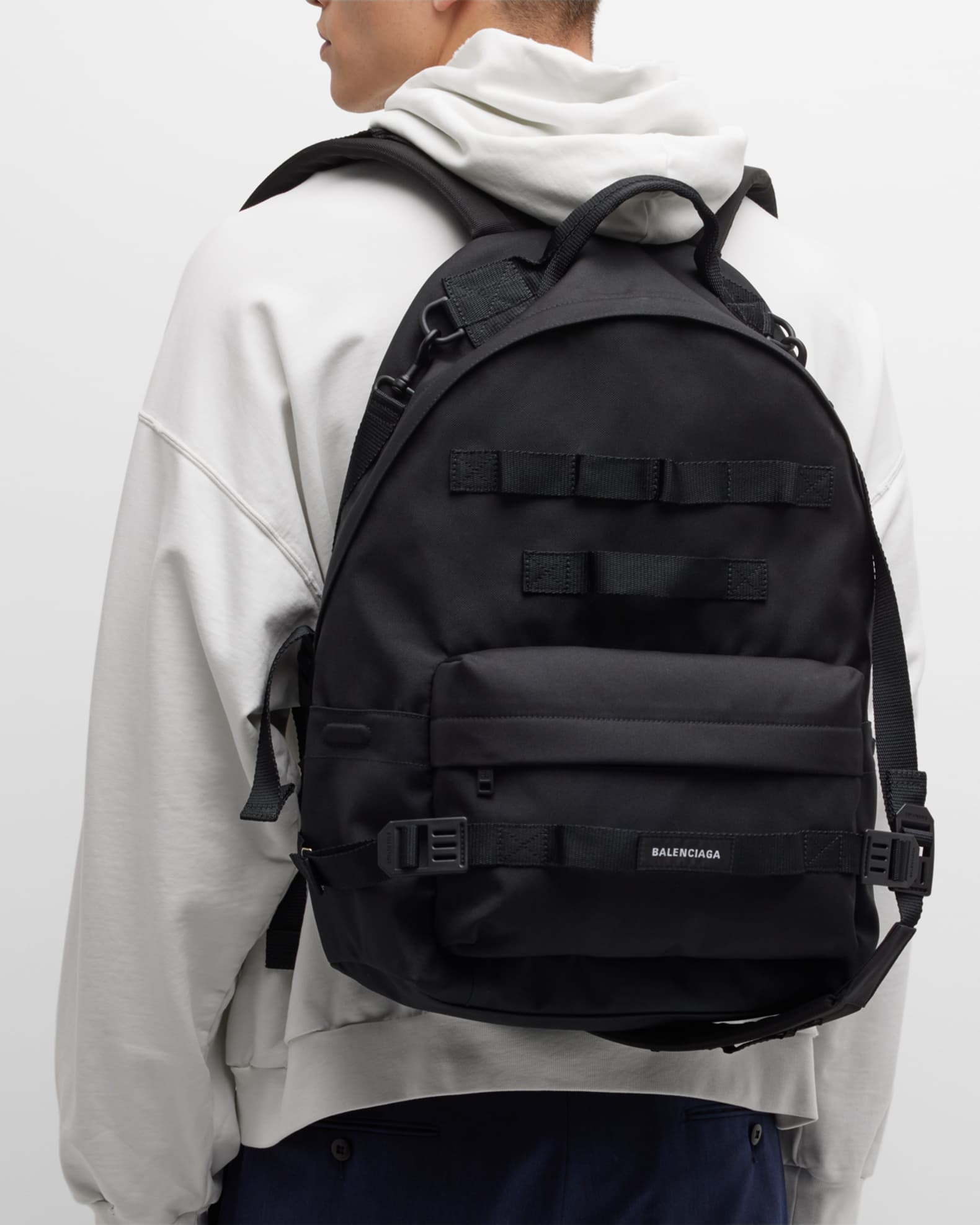 Balenciaga Men s Army Medium Multicarry Backpack Neiman Marcus