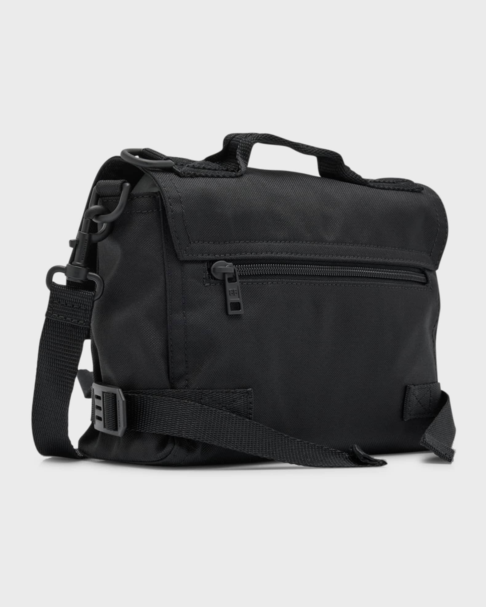 Men's Army Messenger Bag in Black | Balenciaga US