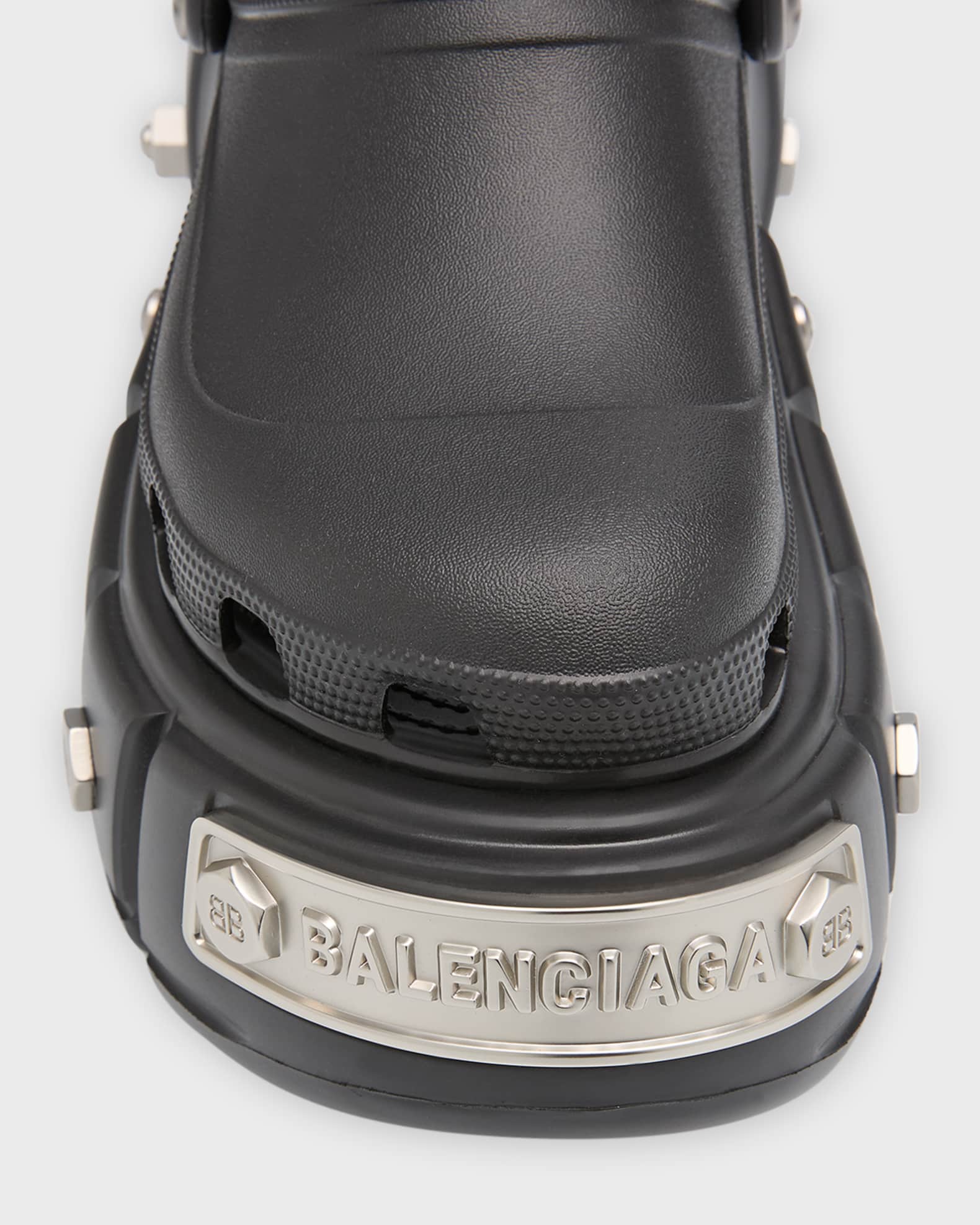 Balenciaga HardCrocs™ Mules | Neiman Marcus