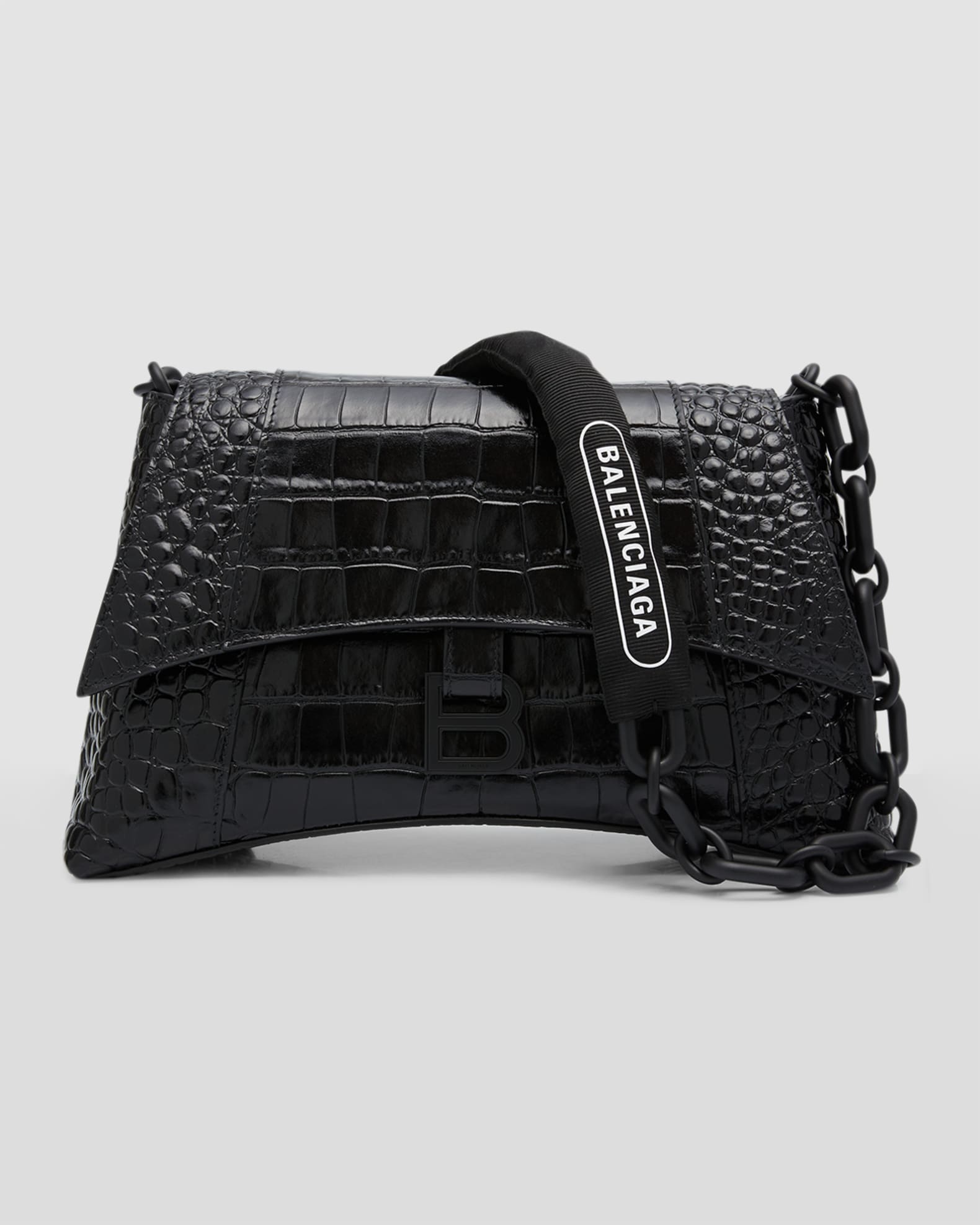 BALENCIAGA＊DOWNTOWN SMALL SHOULDER ショルダーバッグ＊送料込 Men's Downtown Xs Crossbody Bag in Black | Balenciaga US