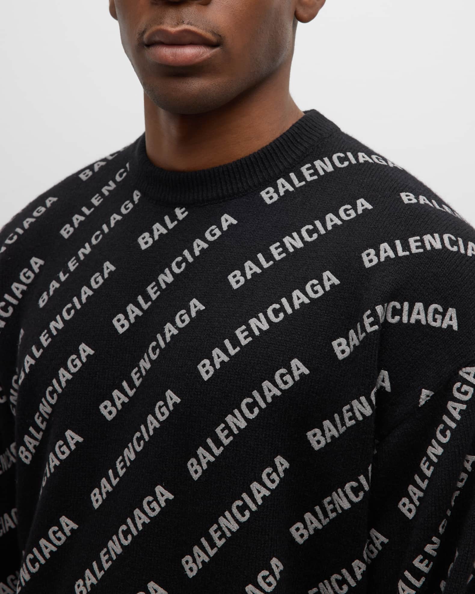 balenciaga sweater men's cheap