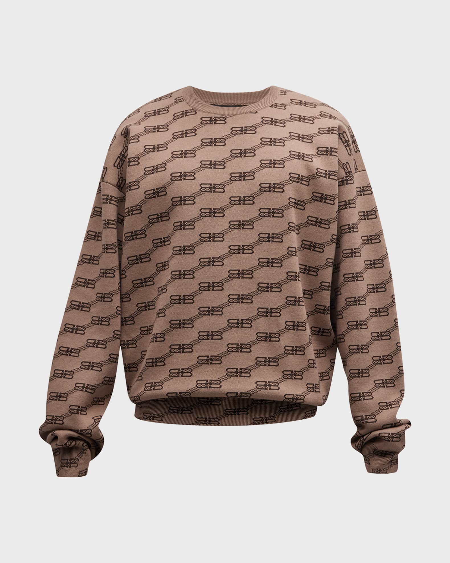 Balenciaga Men's BB Monogram Sweater
