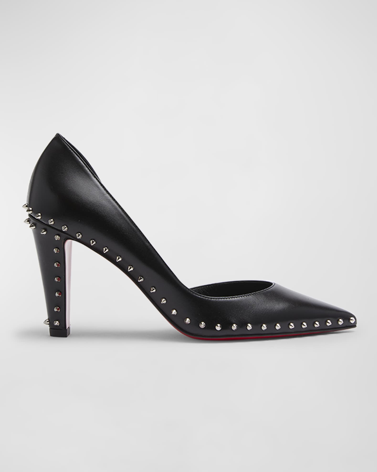 Studded red bottoms top